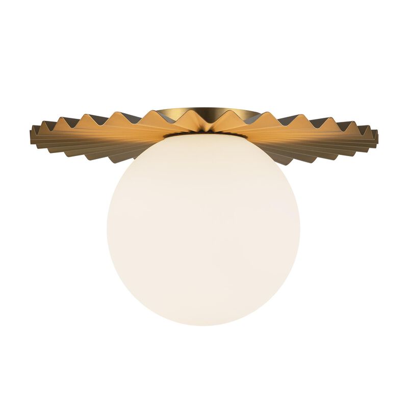 Plume 14 Inch Flush Mount by Alora Mood