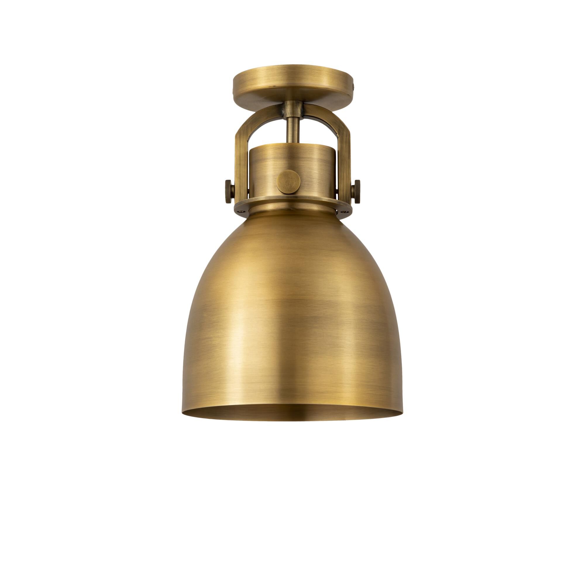 Bruno Marashlian Newton Bell 8 Inch Flush Mount by Innovations Lighting