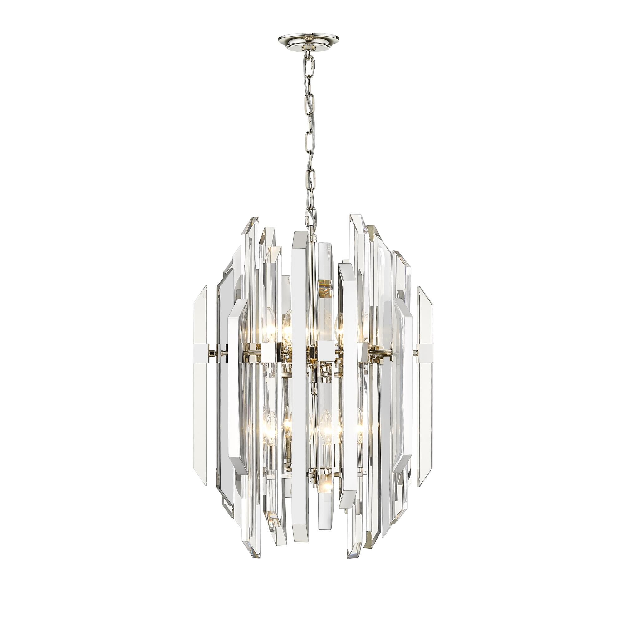 Bova 20 Inch 9 Light Mini Chandelier by Z-Lite