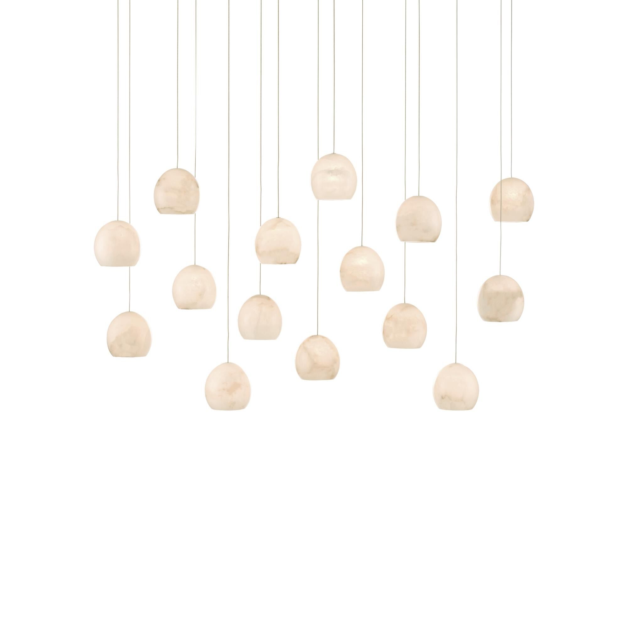 Lazio 48 Inch Multi Light Pendant by Currey and Company