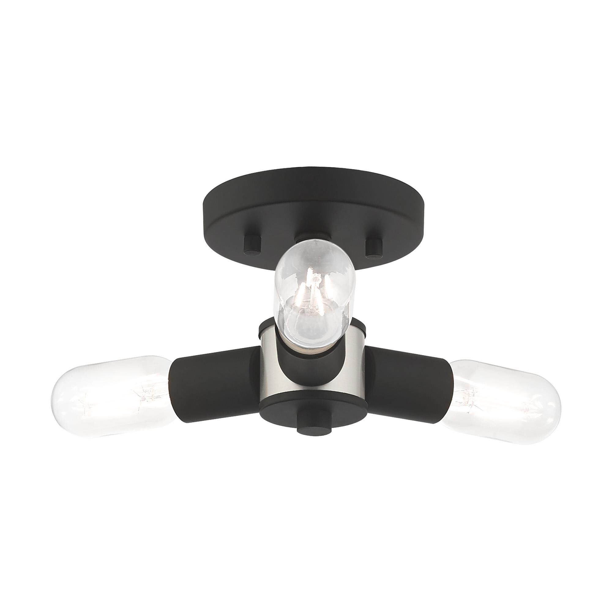 Copenhagen 3 Light Semi Flush Mount by Livex Lighting