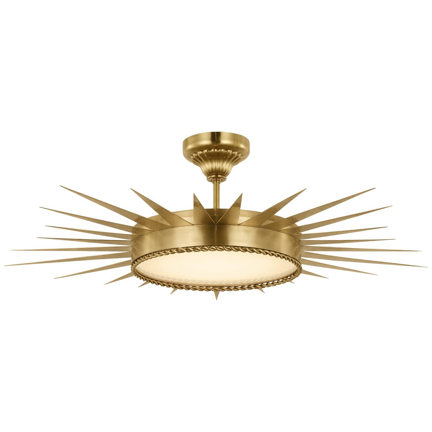 Suzanne Kasler Soleil 36 Inch Flush Mount by Visual Comfort Signature Collection