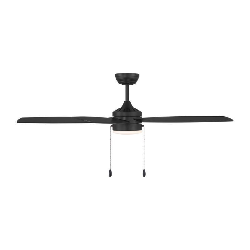 52 Inch Ceiling Fan with Light Kit by Meridian Lighting