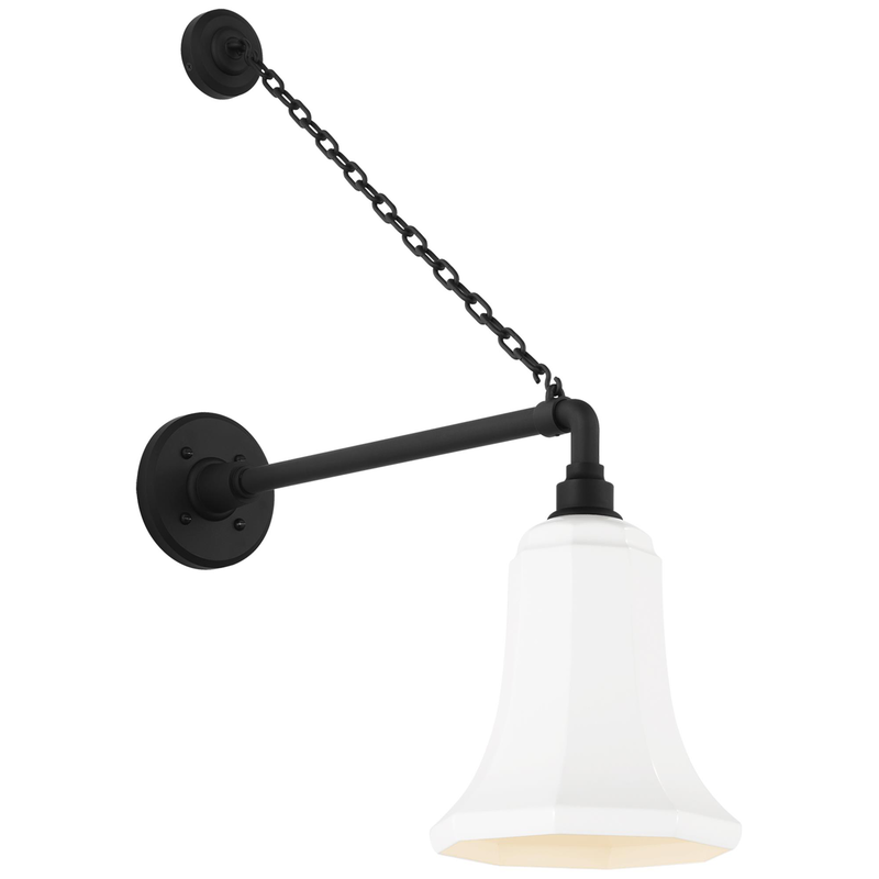 Thomas O'Brien Academy Barn Light 27 Inch Outdoor Wall Light by Visual Comfort Signature Collection