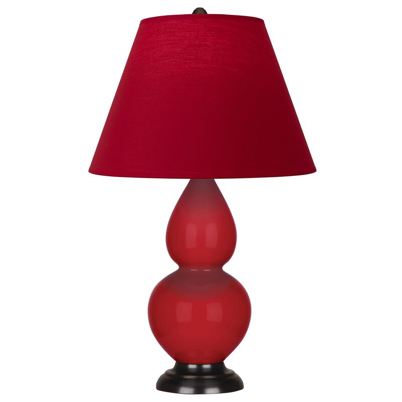 Small Double Gourd 23 Inch Table Lamp by Robert Abbey