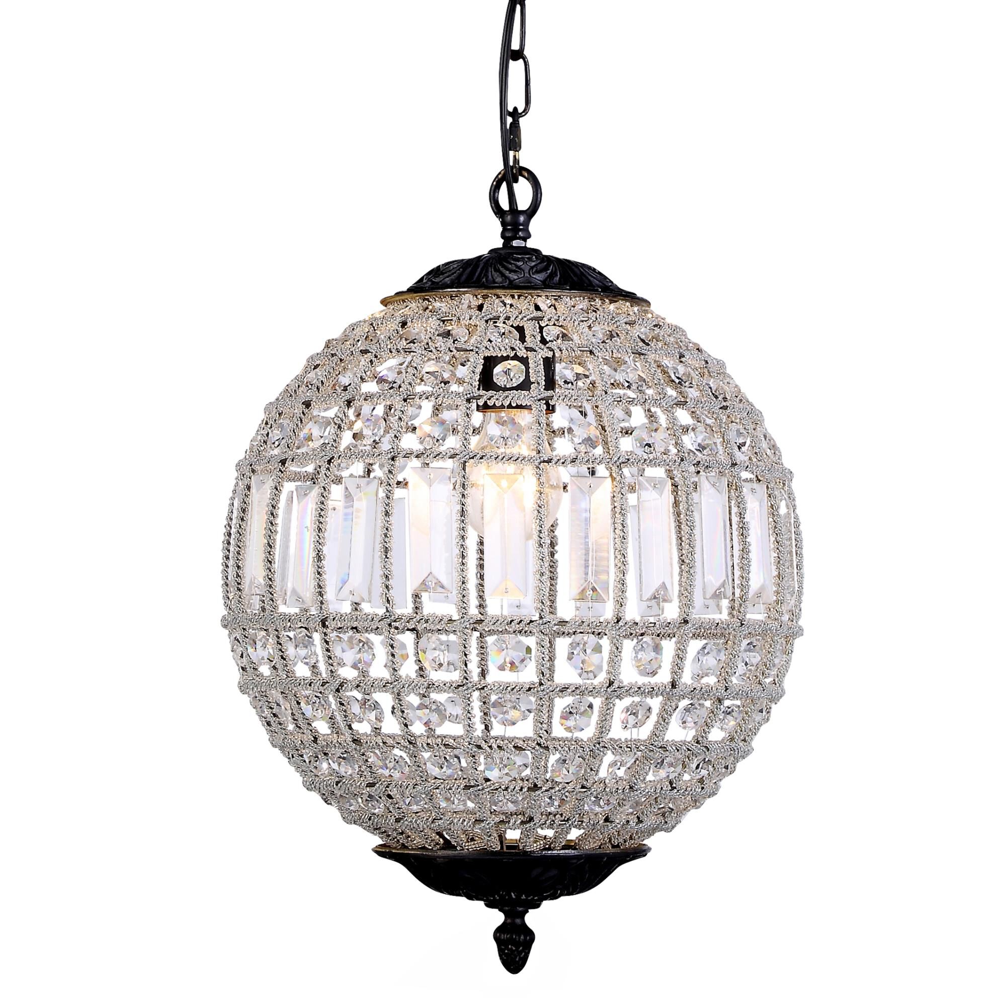 Urban Classic Olivia 12 Inch Mini Pendant by Elegant Lighting