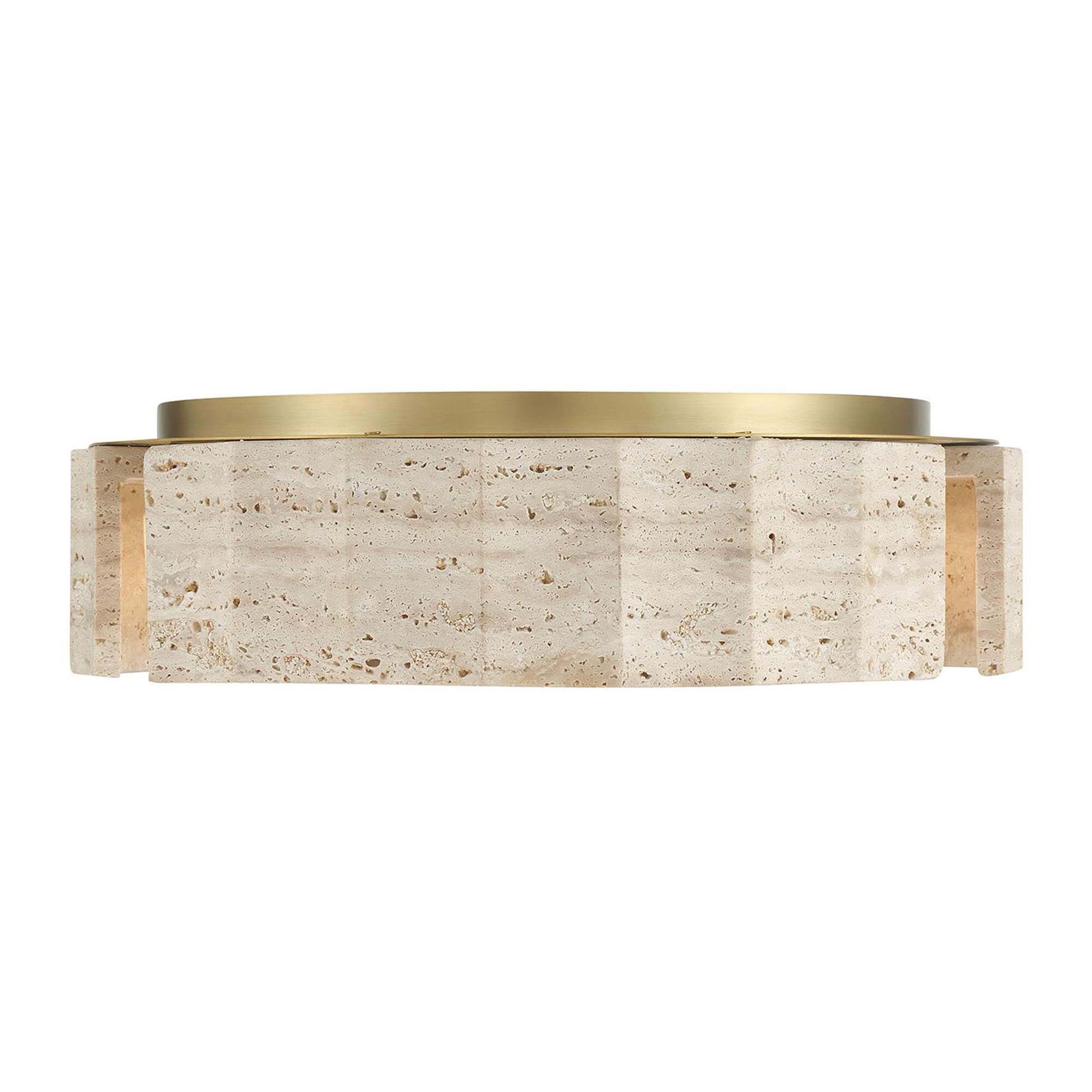 Shown in Gold finish and Opal Etched glass