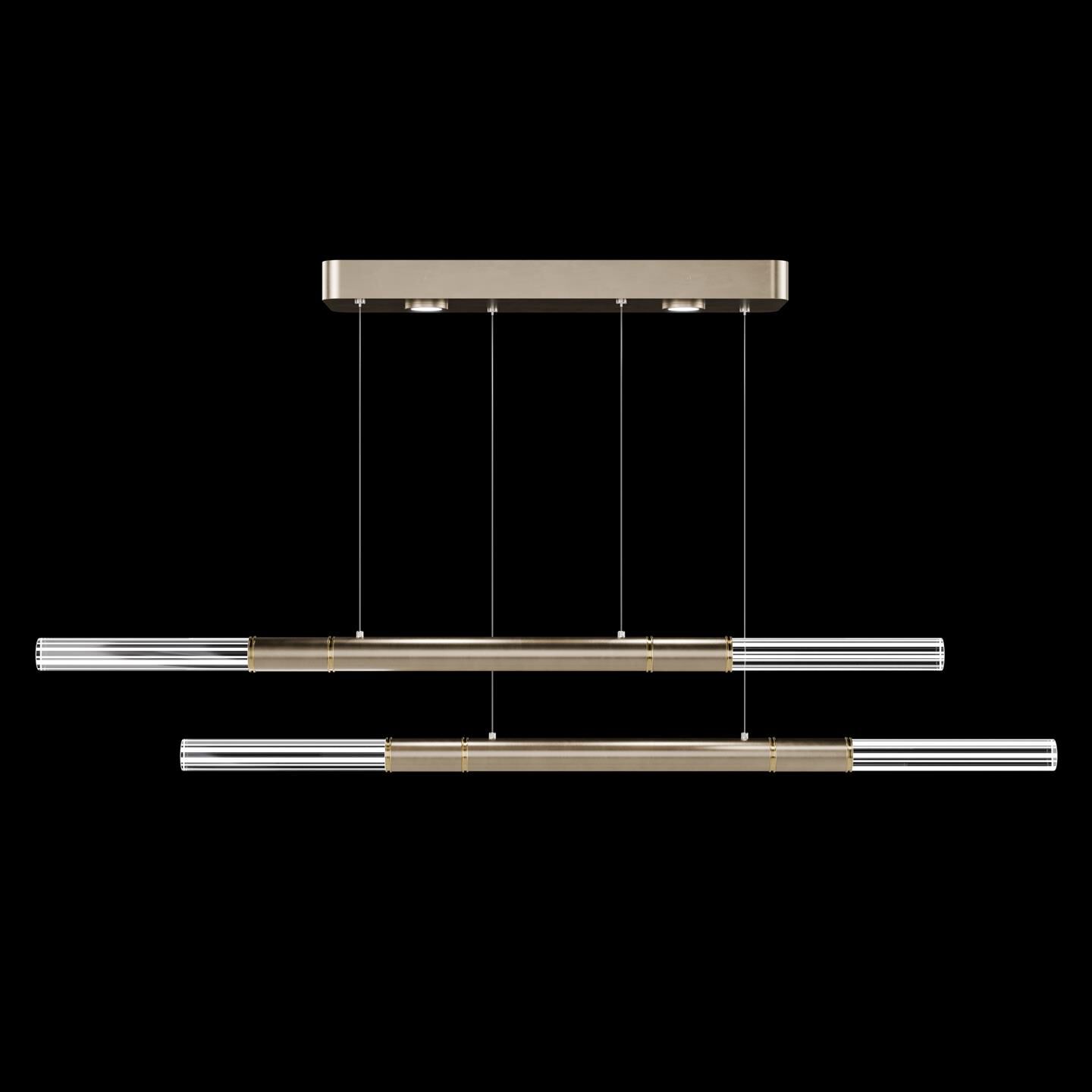 Antonia 71 Inch Linear Suspension Light by Fine Art Handcrafted Lighting