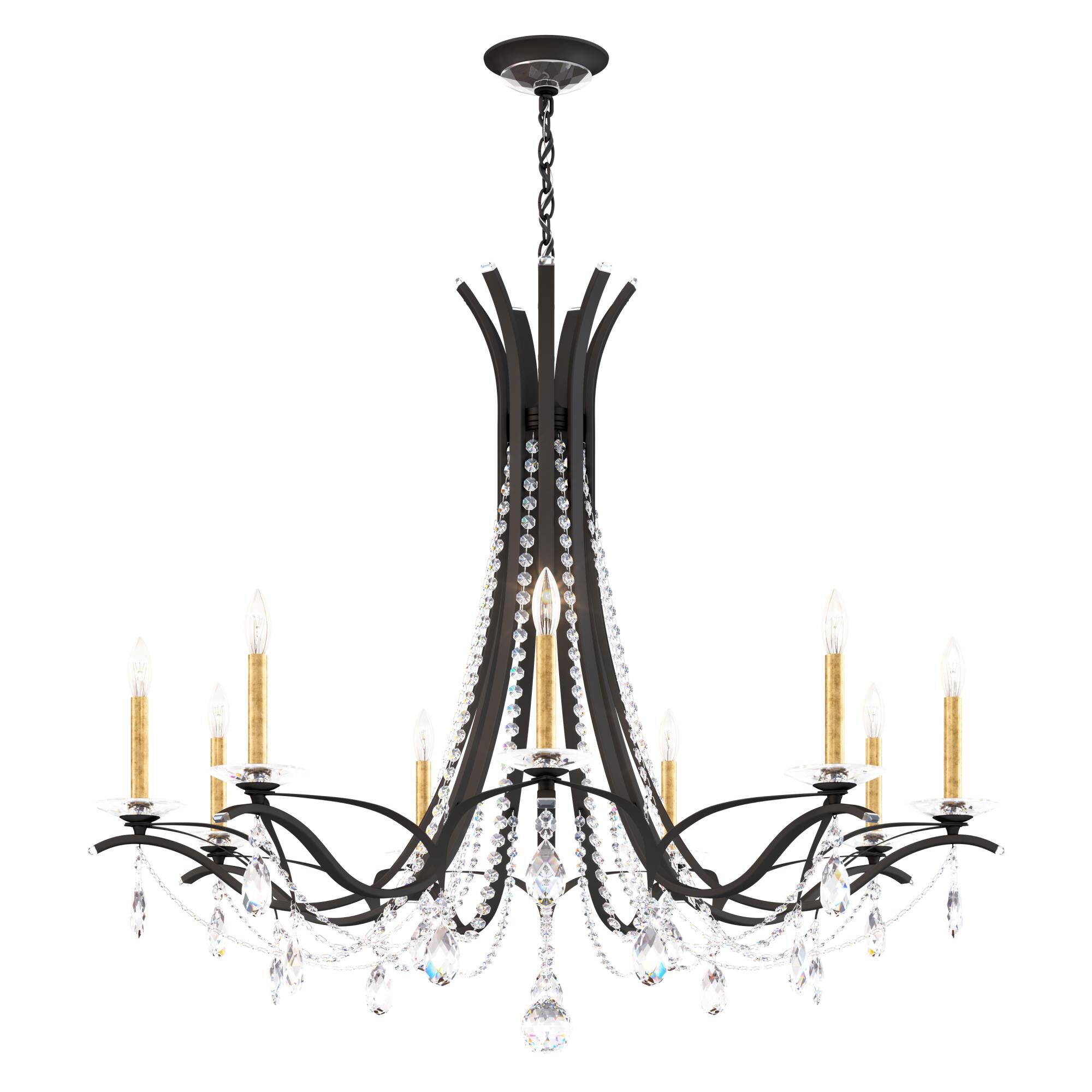 Vesca 45 Inch 9 Light Chandelier by Schonbek