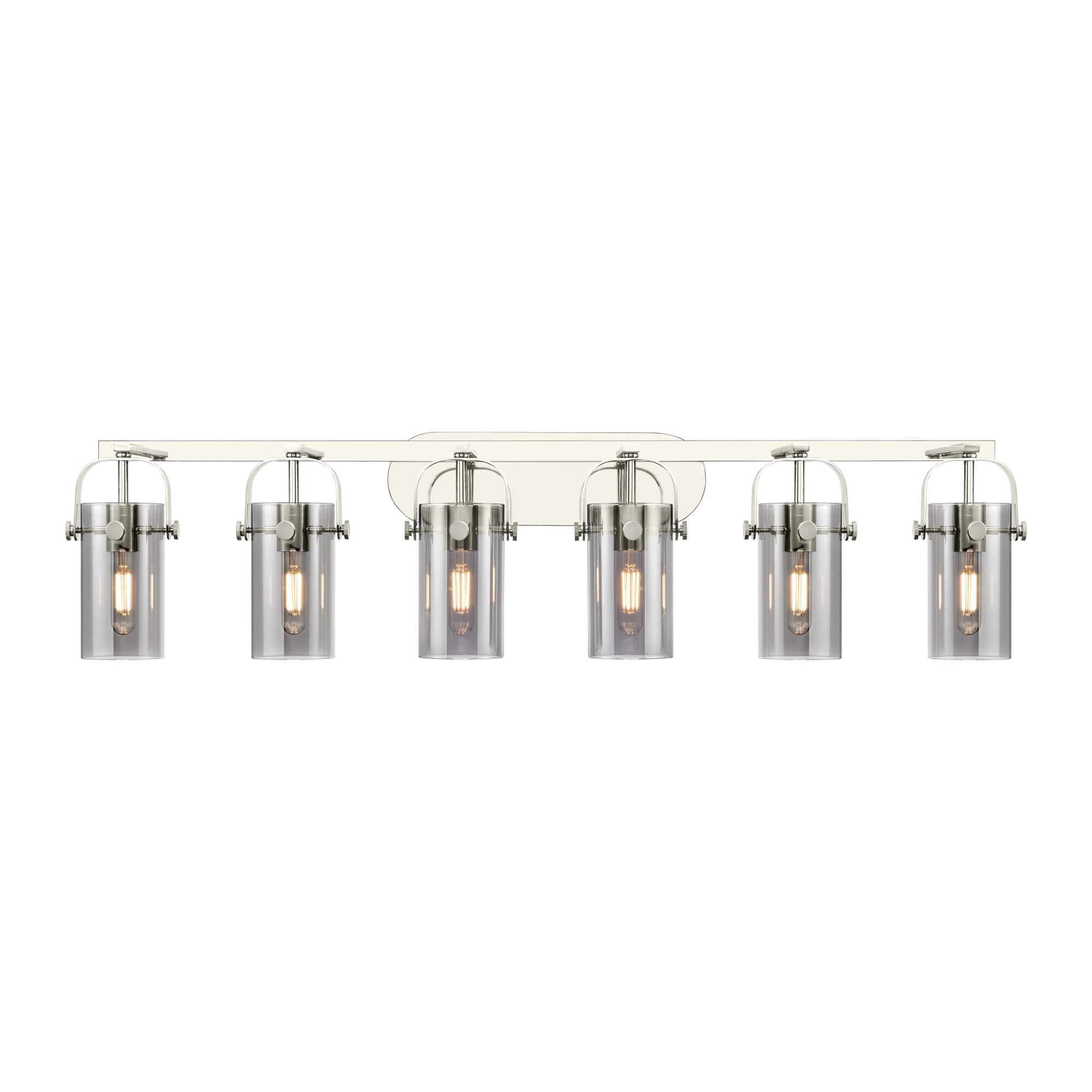 Bruno Marashlian Pilaster Ii Cylinder 43 Inch 6 Light Bath Vanity Light by Innovations Lighting