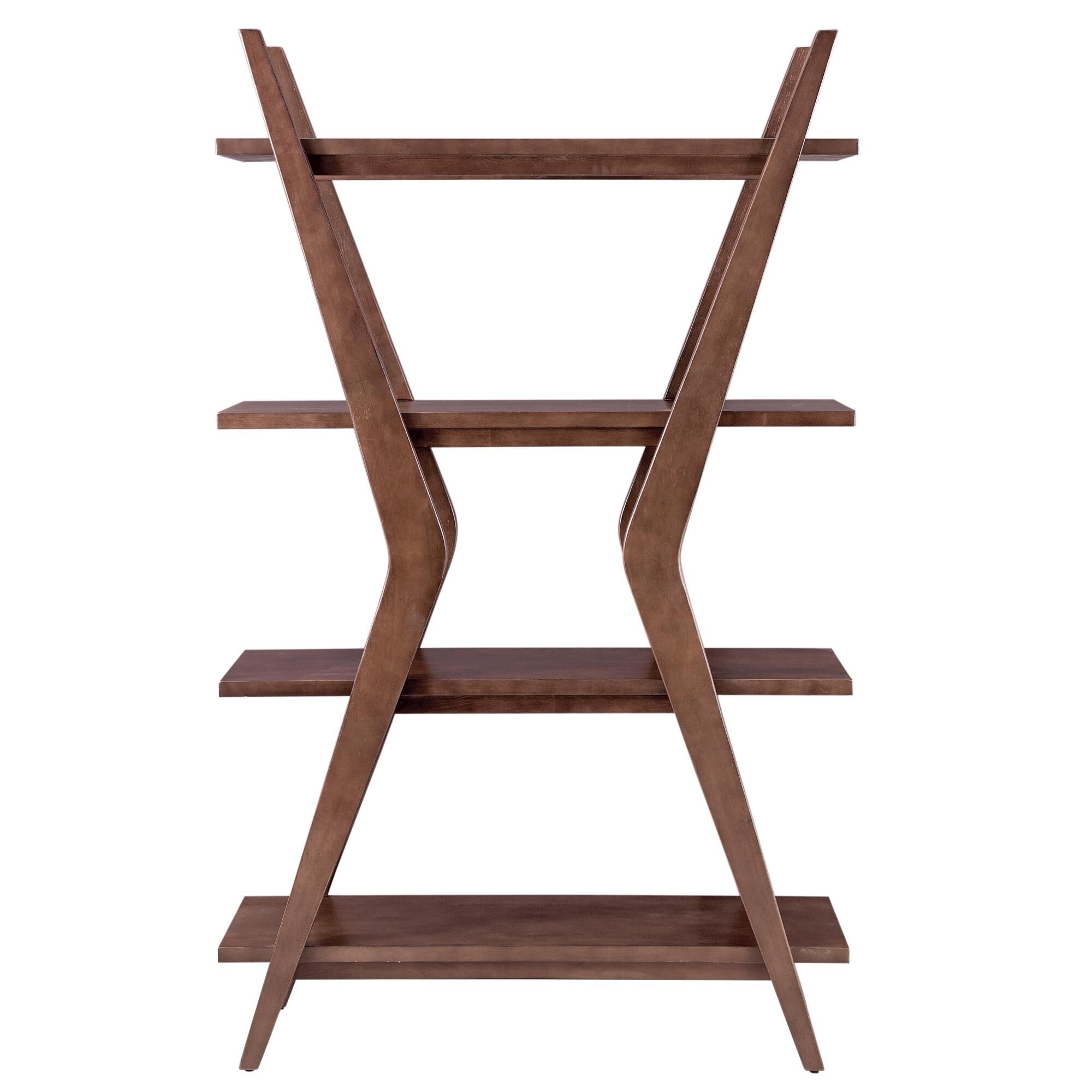 Stratton 66 Inch Book Case by Bassett Mirror Company