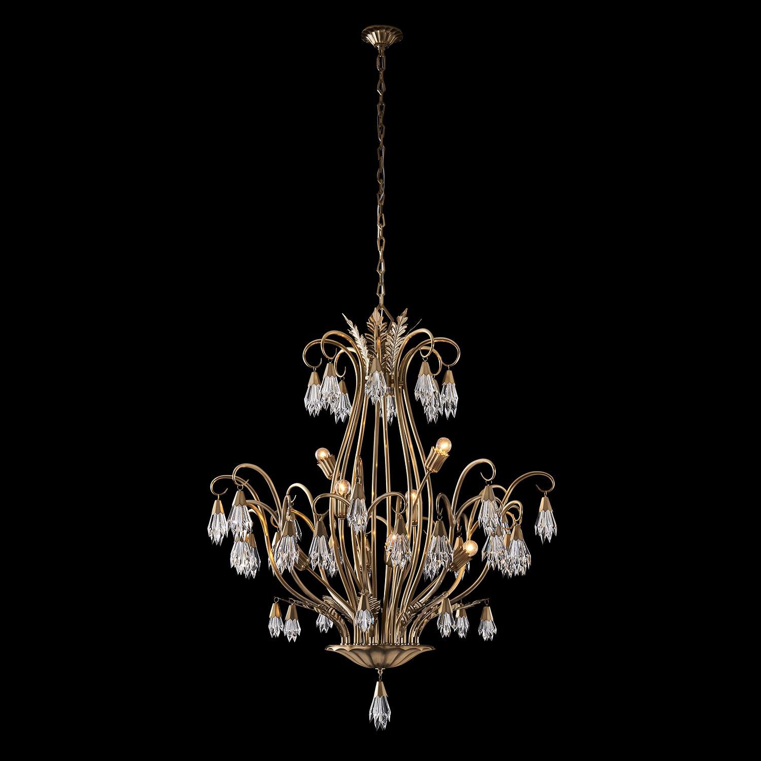 Tulipani 8 Light Mini Chandelier by Allegri