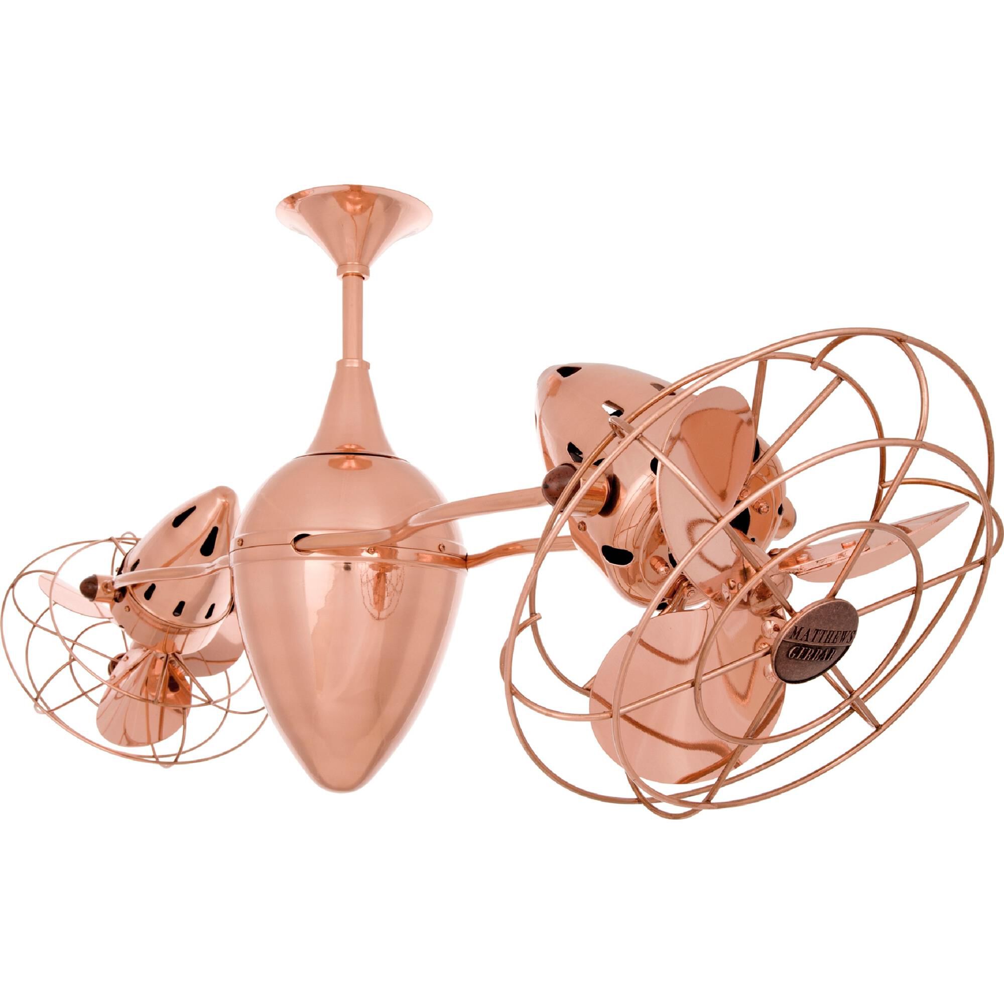 Ar Ruthiane Oscillating Multi Head Ceiling Fan by Matthews Fan Company