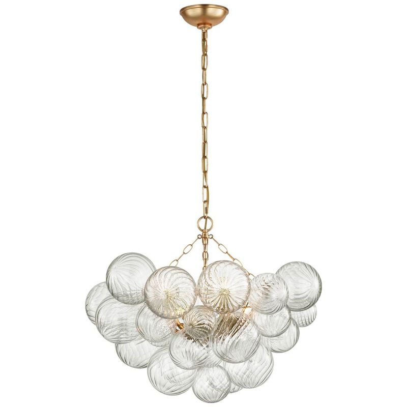 Julie Neill Talia 29 Inch 6 Light LED Chandelier by Visual Comfort Signature Collection