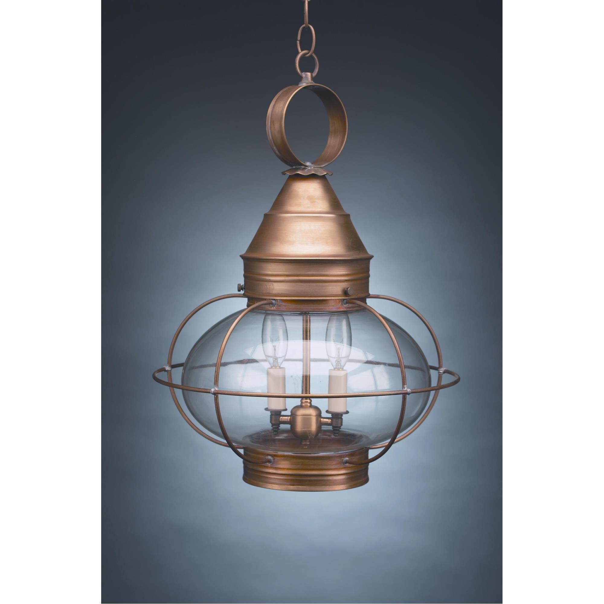Onion 20 Inch Tall Outdoor Hanging Lantern by Northeast Lantern
