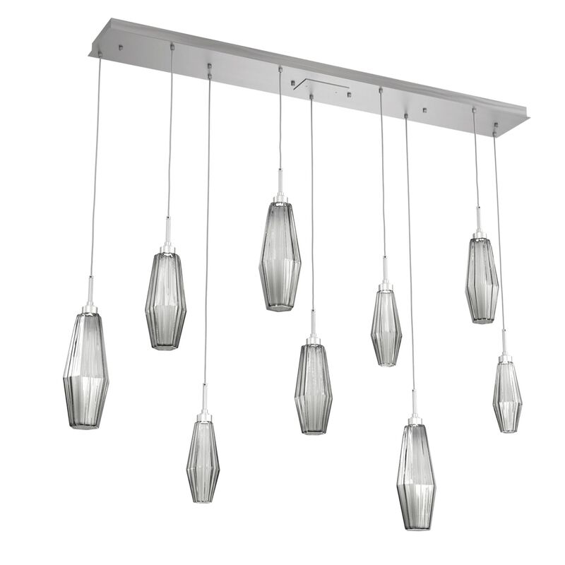 Aalto 64 Inch 9 Light LED Linear Suspension Light by Hammerton Studio
