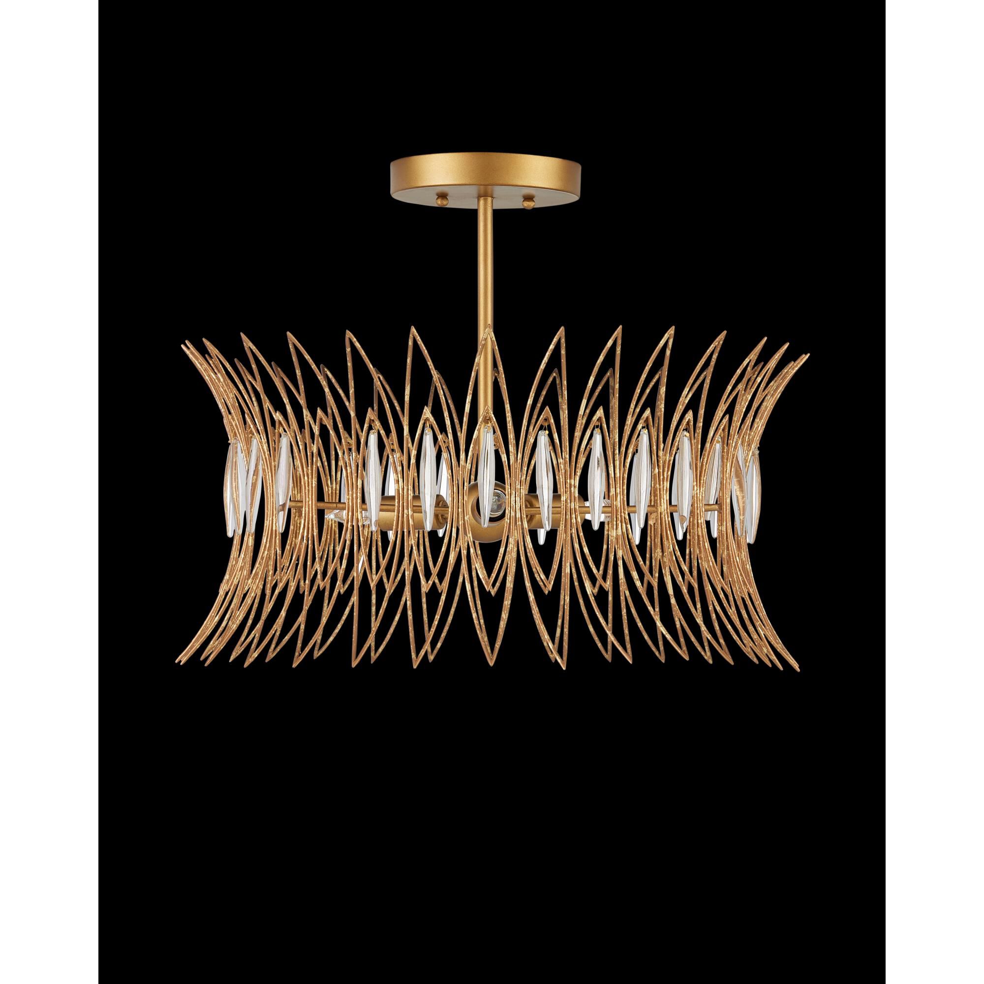 Shown in Clear and Luxor Gold finish