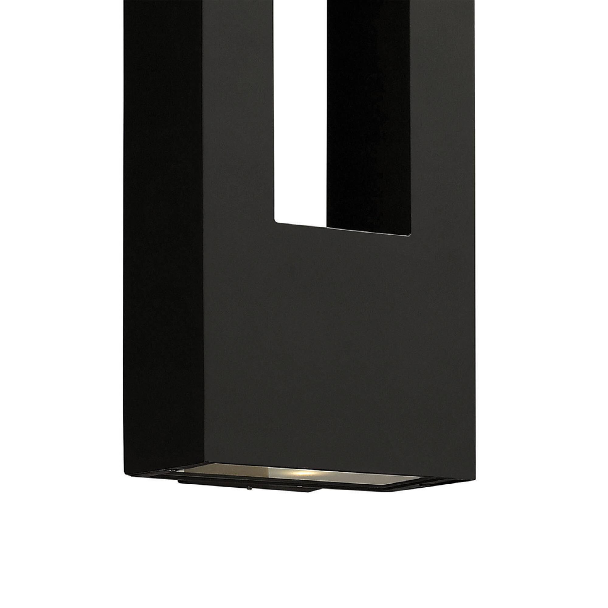 Shown in Satin Black finish and Etched  Lens glass