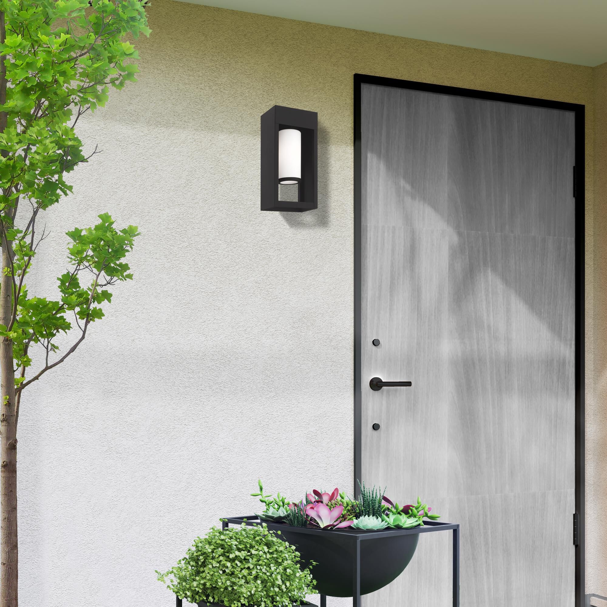 Livex Lighting Bleecker 13 Inch Tall Outdoor Wall Light