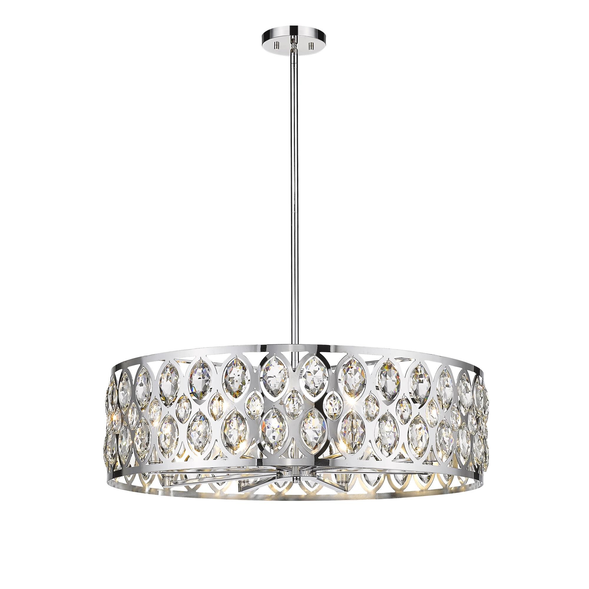 Dealey 30 Inch 8 Light Chandelier by Z-Lite