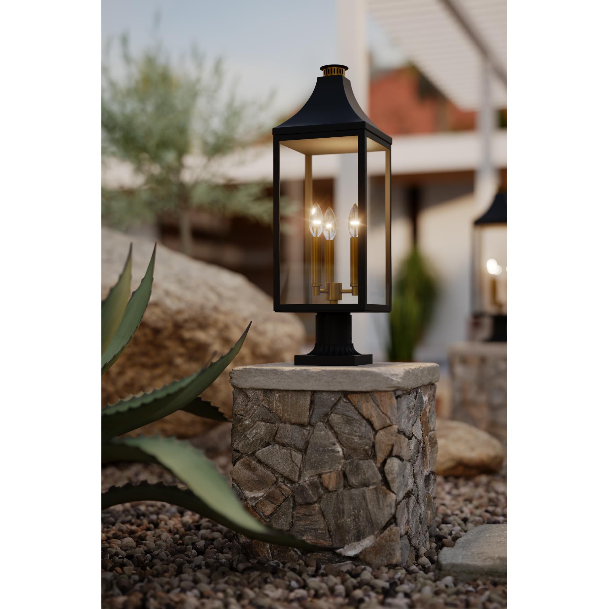 Hurstborne 25 Inch Outdoor Post Lamp by Minka Lavery