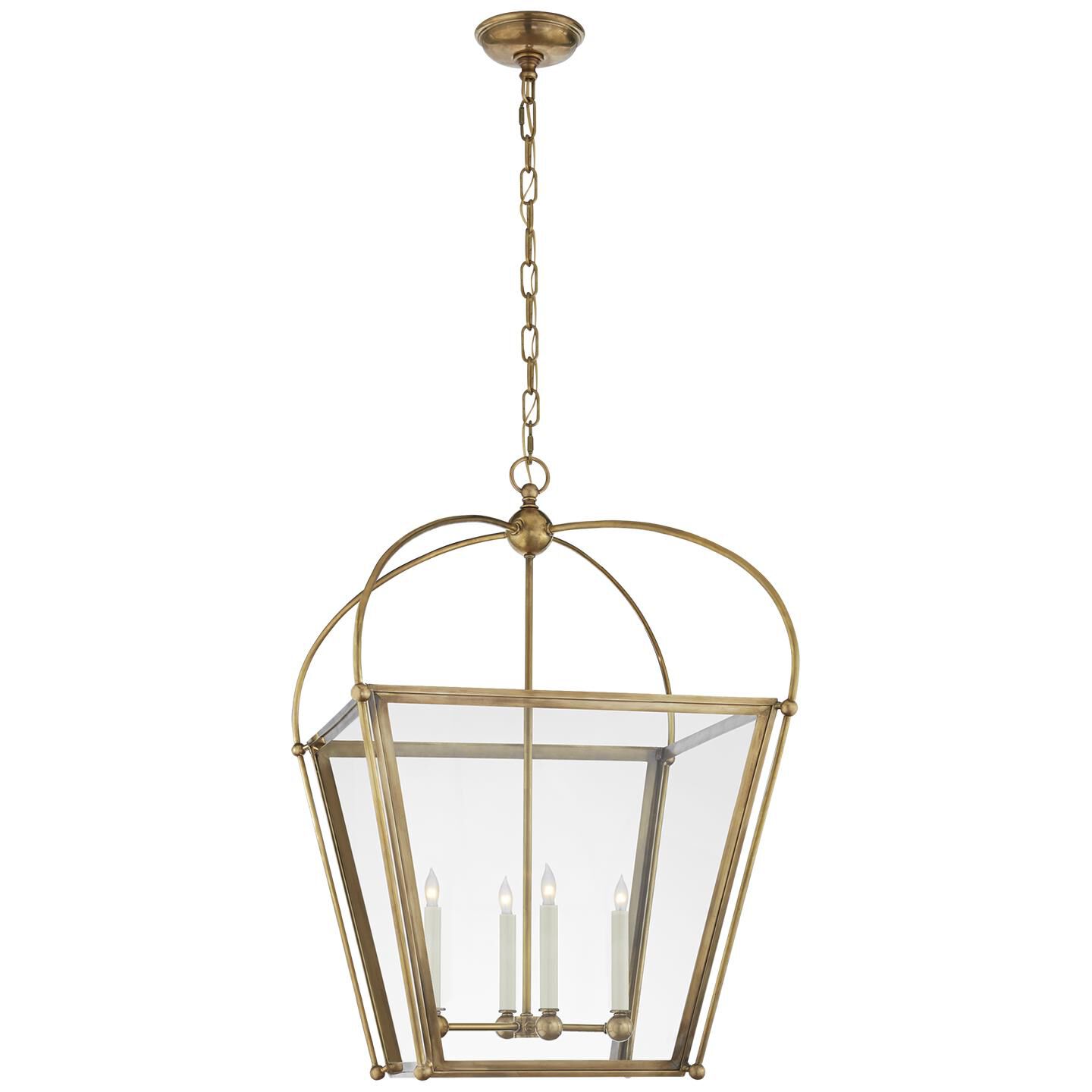 Chapman & Myers Plantation 21 Inch Cage Pendant by Visual Comfort Signature Collection