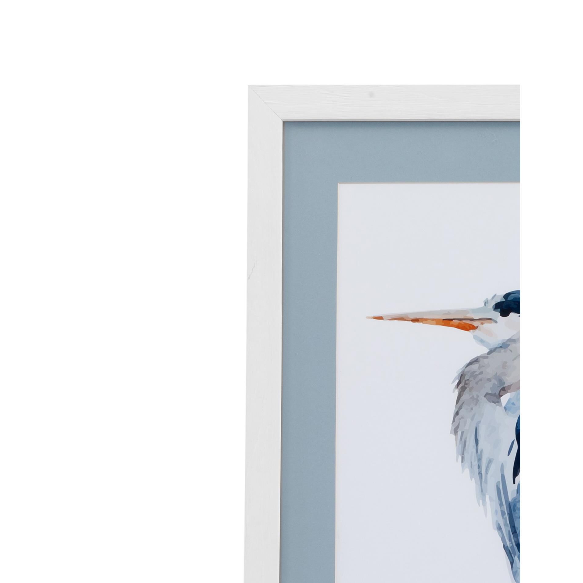 Heron 43 Inch Print by Bassett Mirror Company