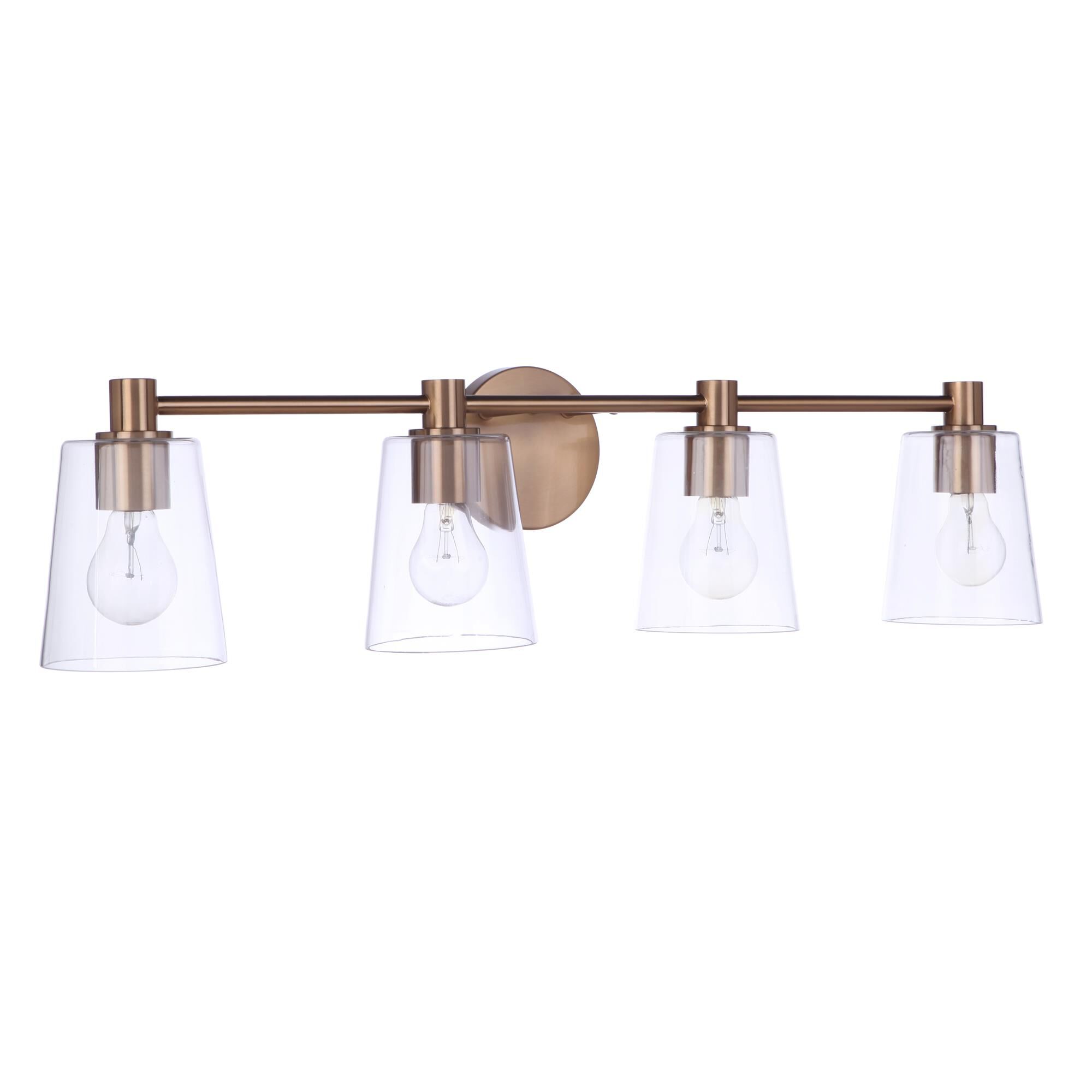 Shown in Satin Brass finish