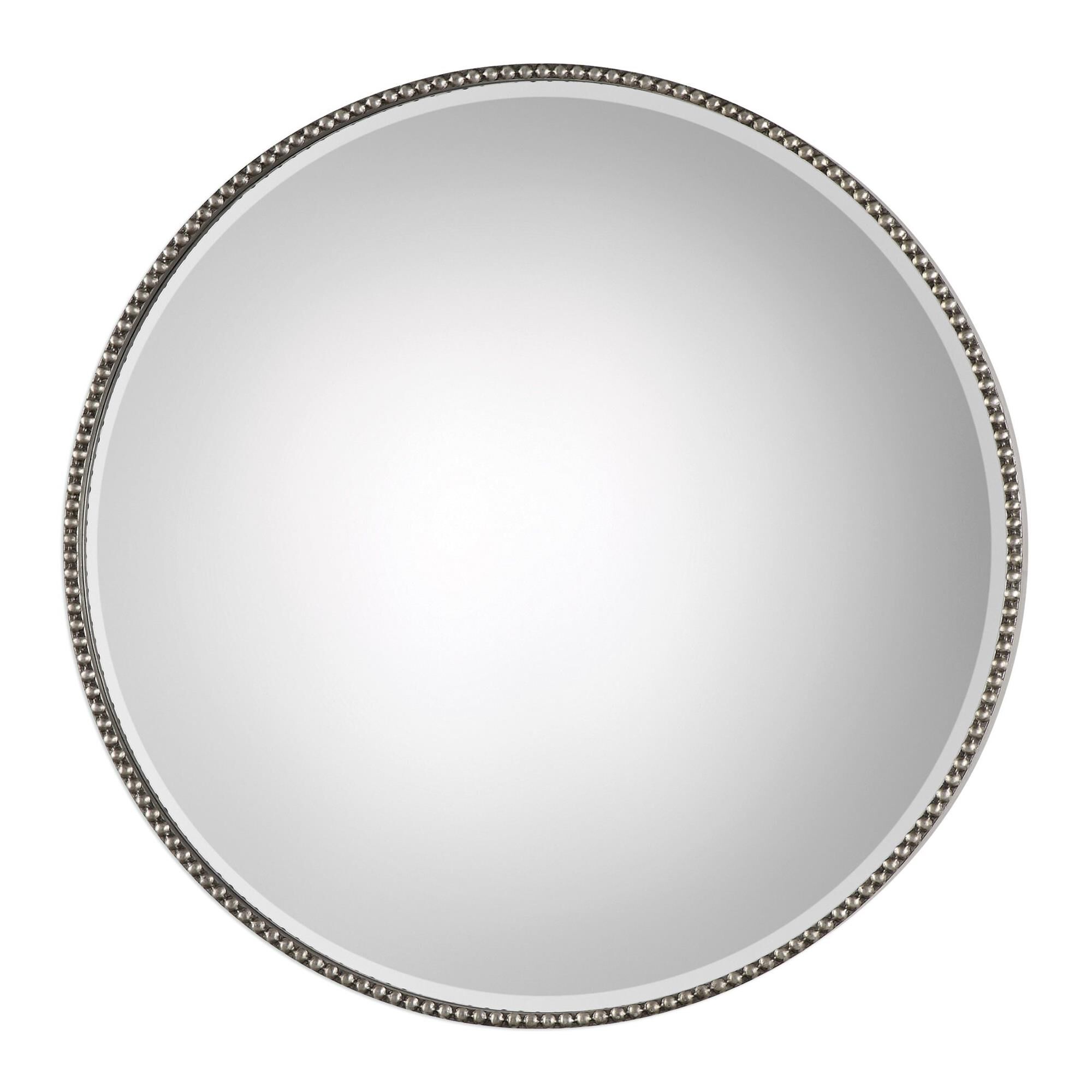 Shown in Lightly Antiqued Silver Leaf finish