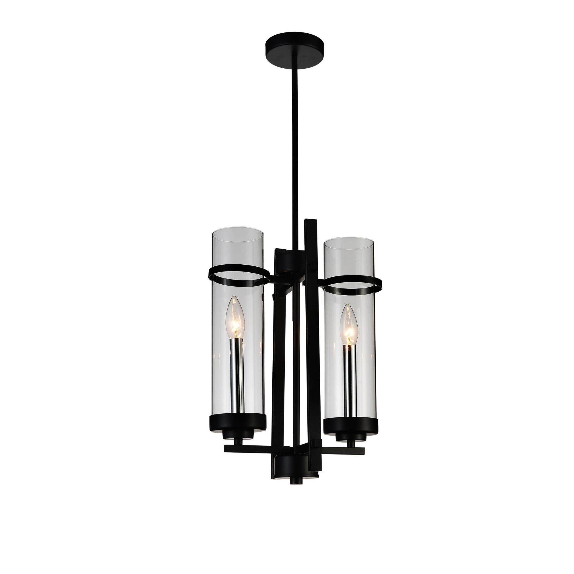 Sierra 11 Inch 2 Light Mini Chandelier by CWI Lighting