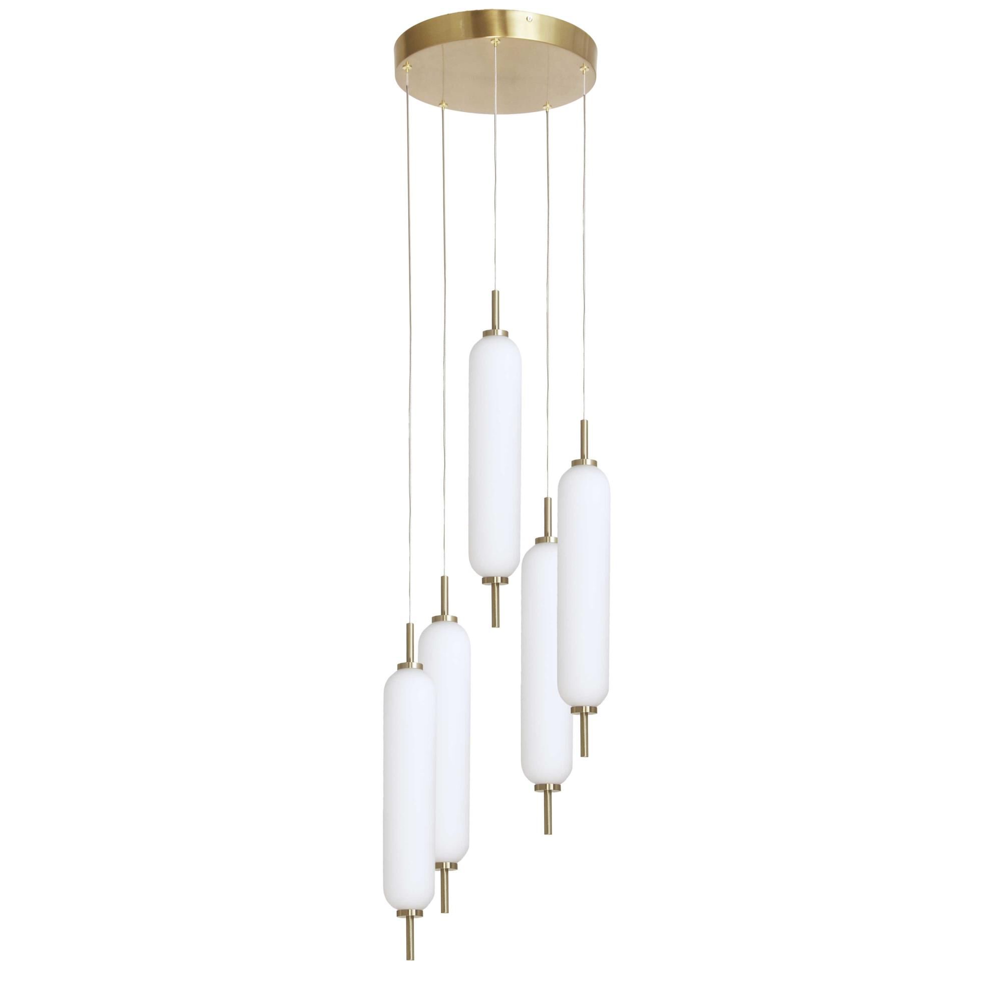 Typha 12 Inch Multi Light Pendant by Dainolite