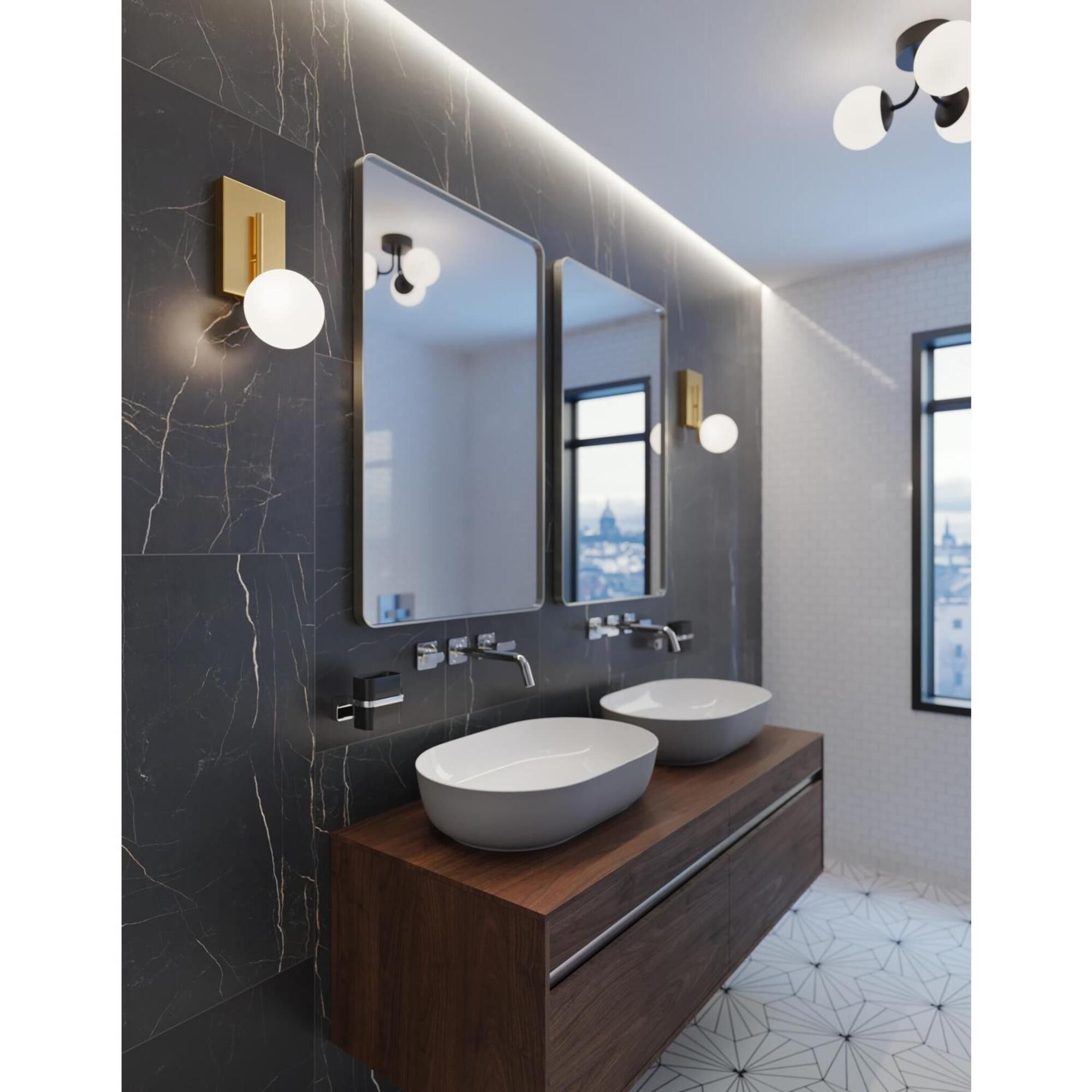 AFX Lighting Metropolitan 12 Inch LED Wall Sconce