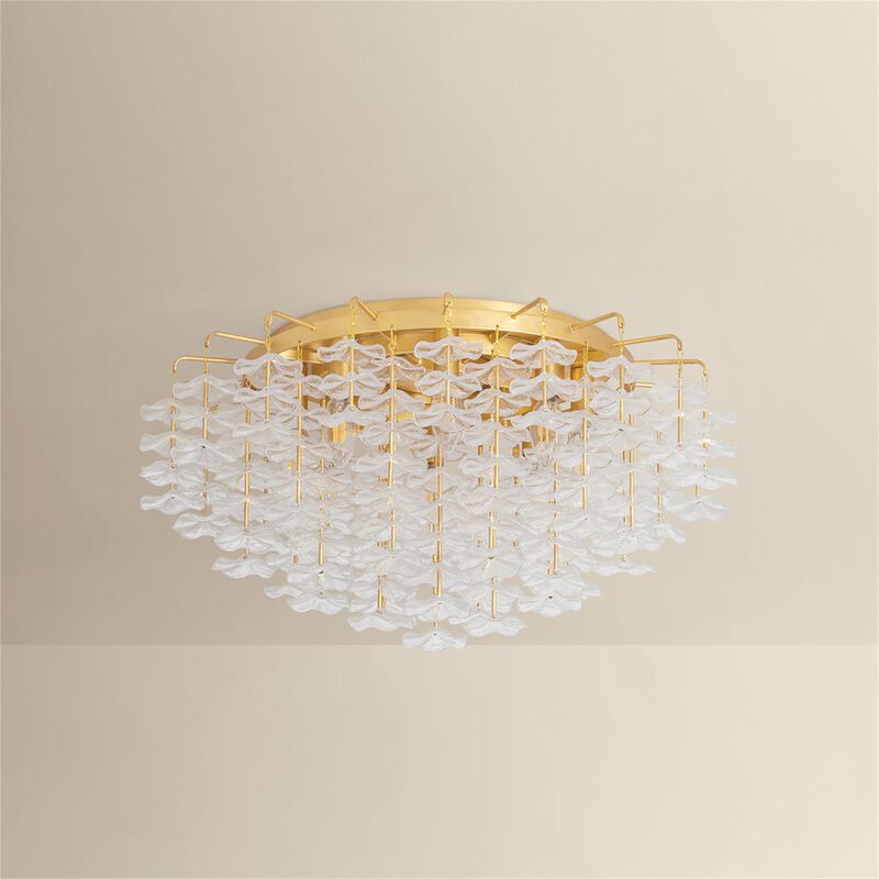 Alsace 24 Inch Semi Flush Mount by Corbett Lighting