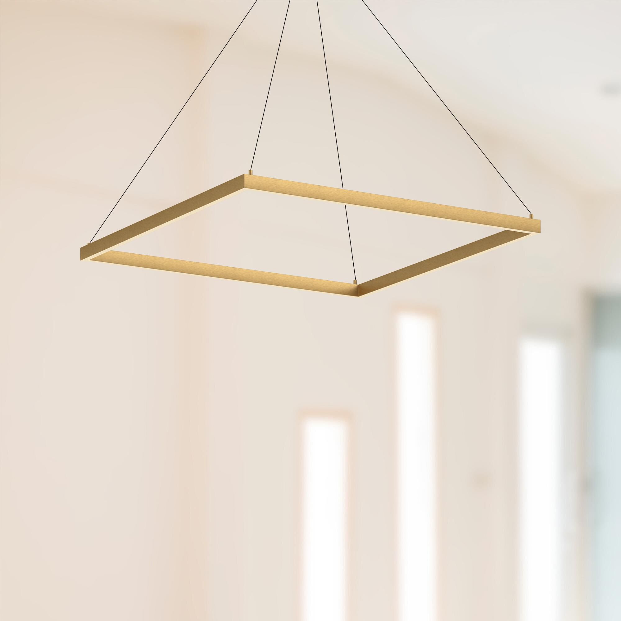Shown in Brushed Gold finish