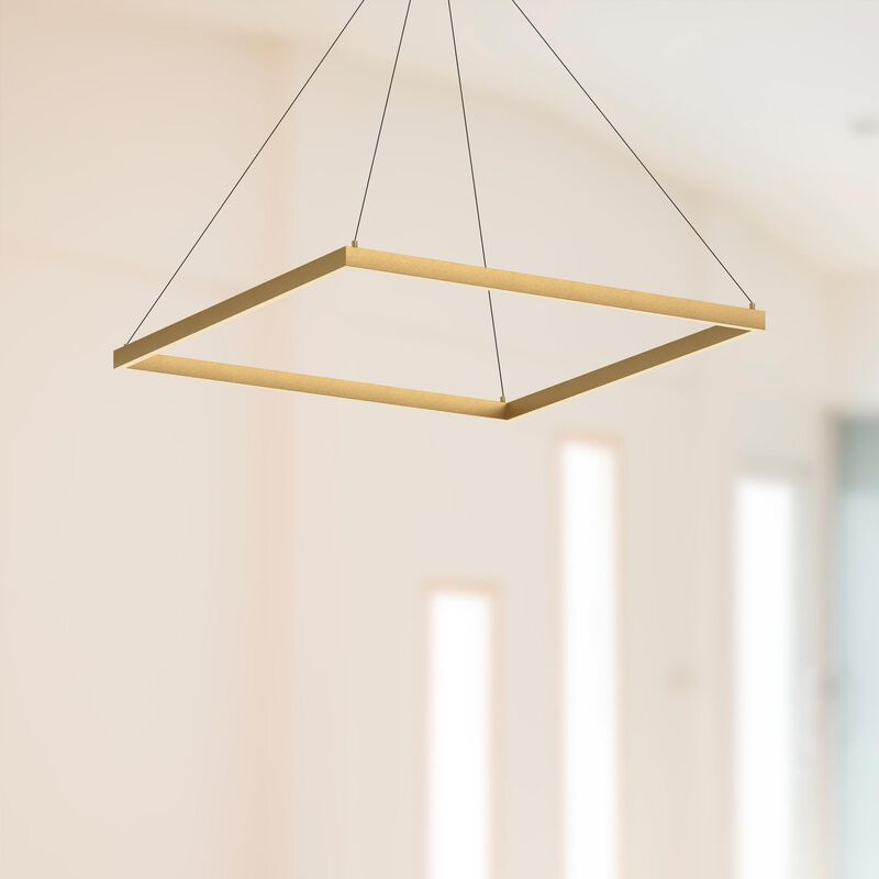 Piazza 35 Inch Large Pendant by Kuzco Lighting