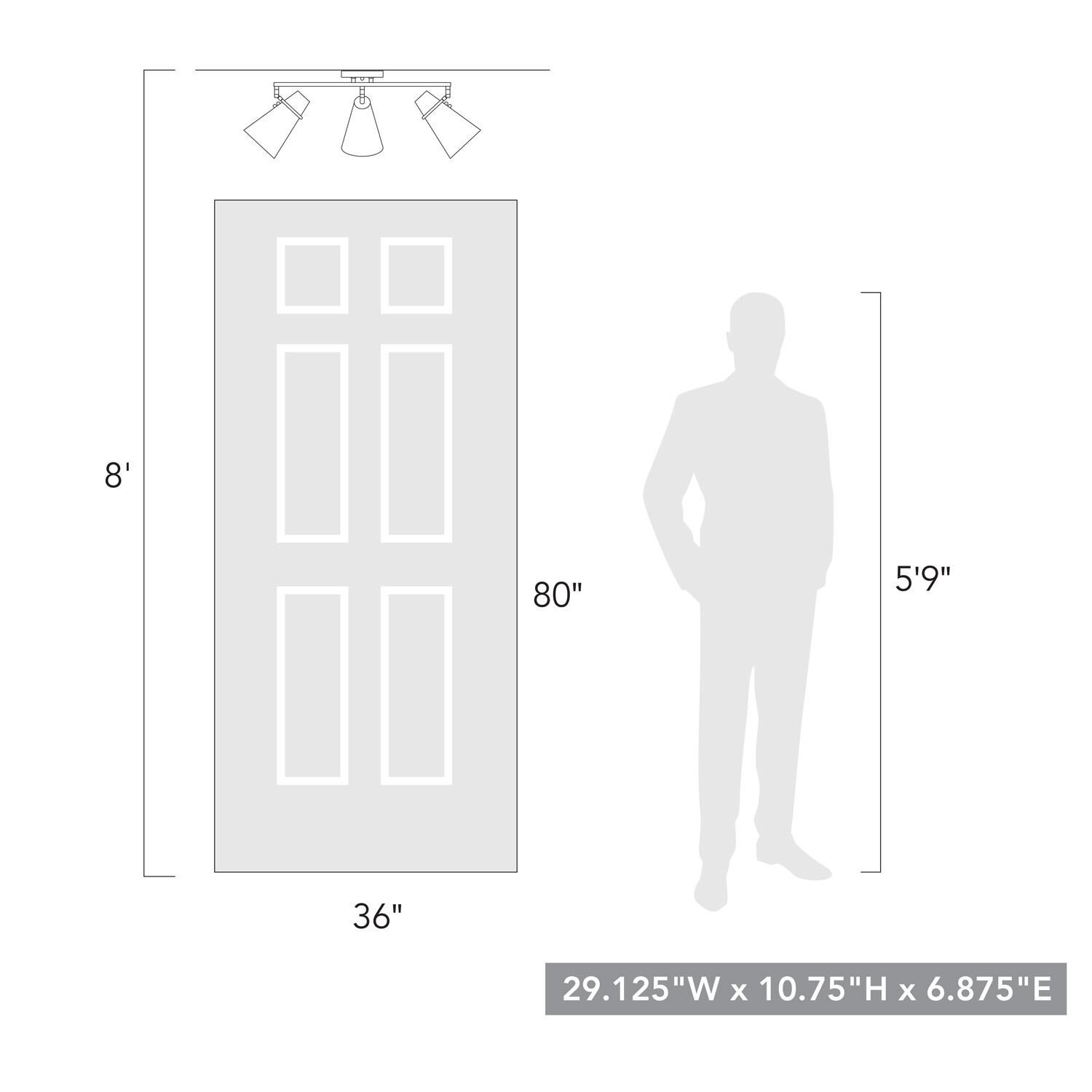 Shown in Modern Brass finish and Matte Black glass