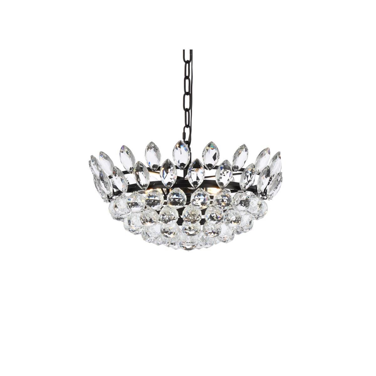 Emilia 18 Inch Large Pendant by Elegant Lighting