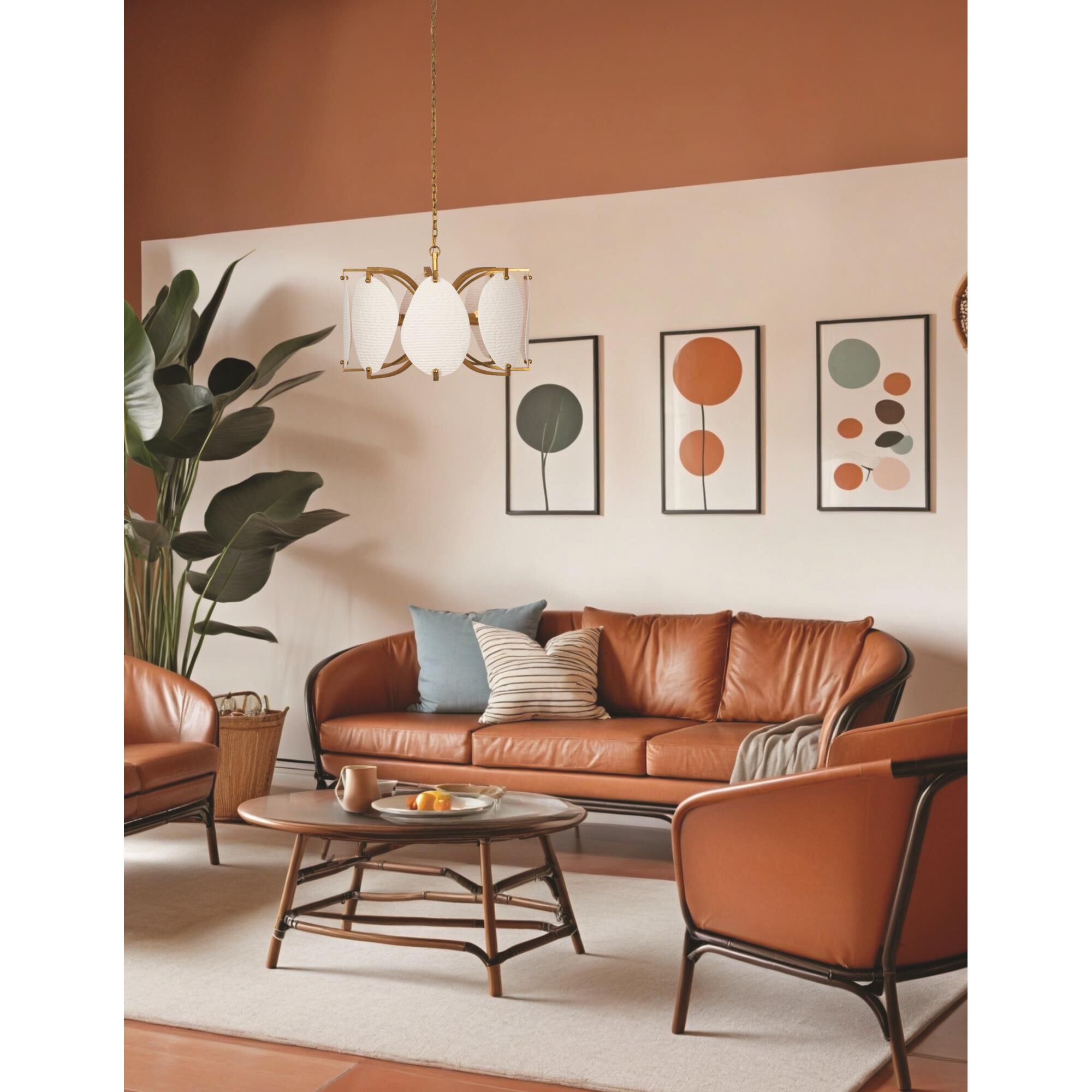 Aliform 34 Inch Chandelier by Kalco Lighting