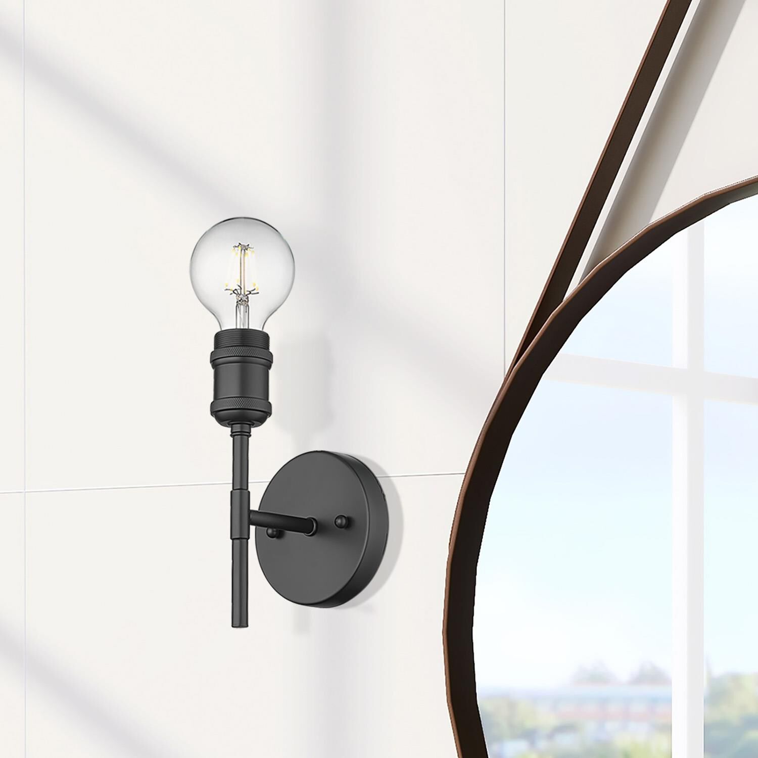 Axel 5 Inch Wall Sconce by Golden Lighting