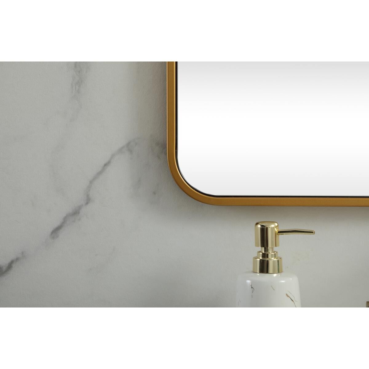 Evermore 30 Inch Bathroom Mirror by Elegant Decor