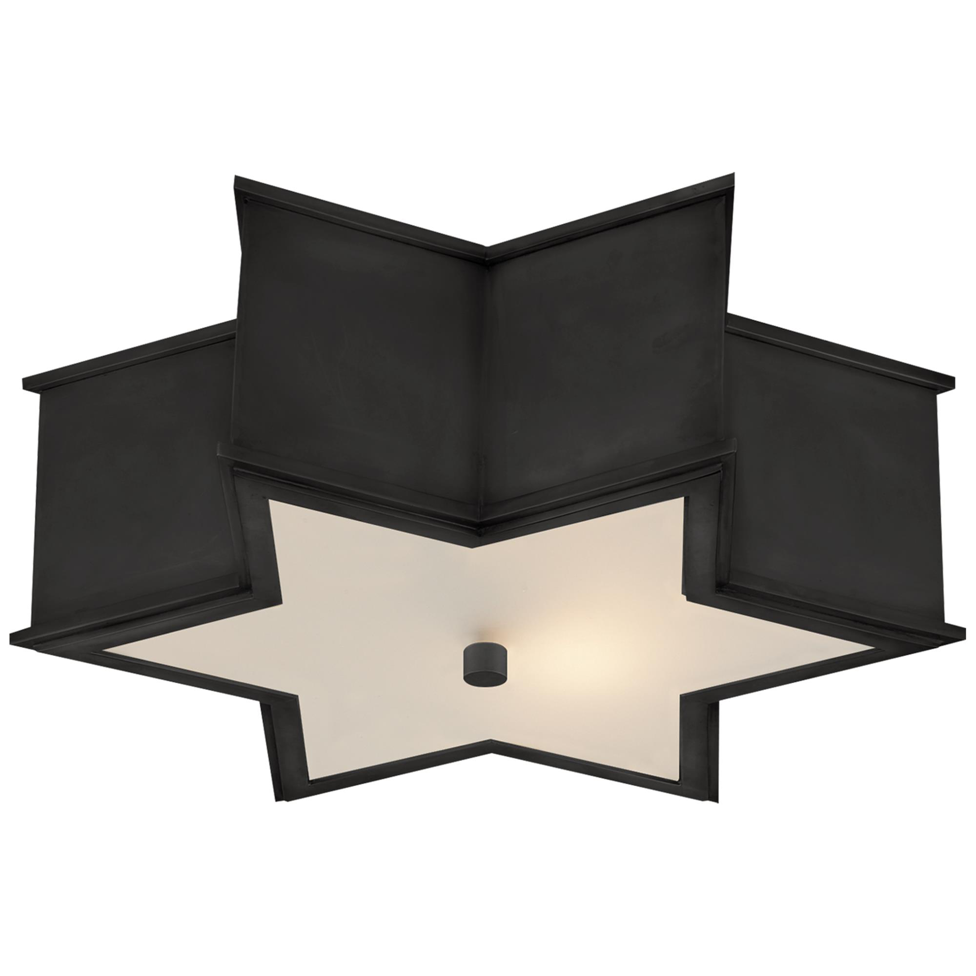 Shown in Gun Metal finish and Frosted glass