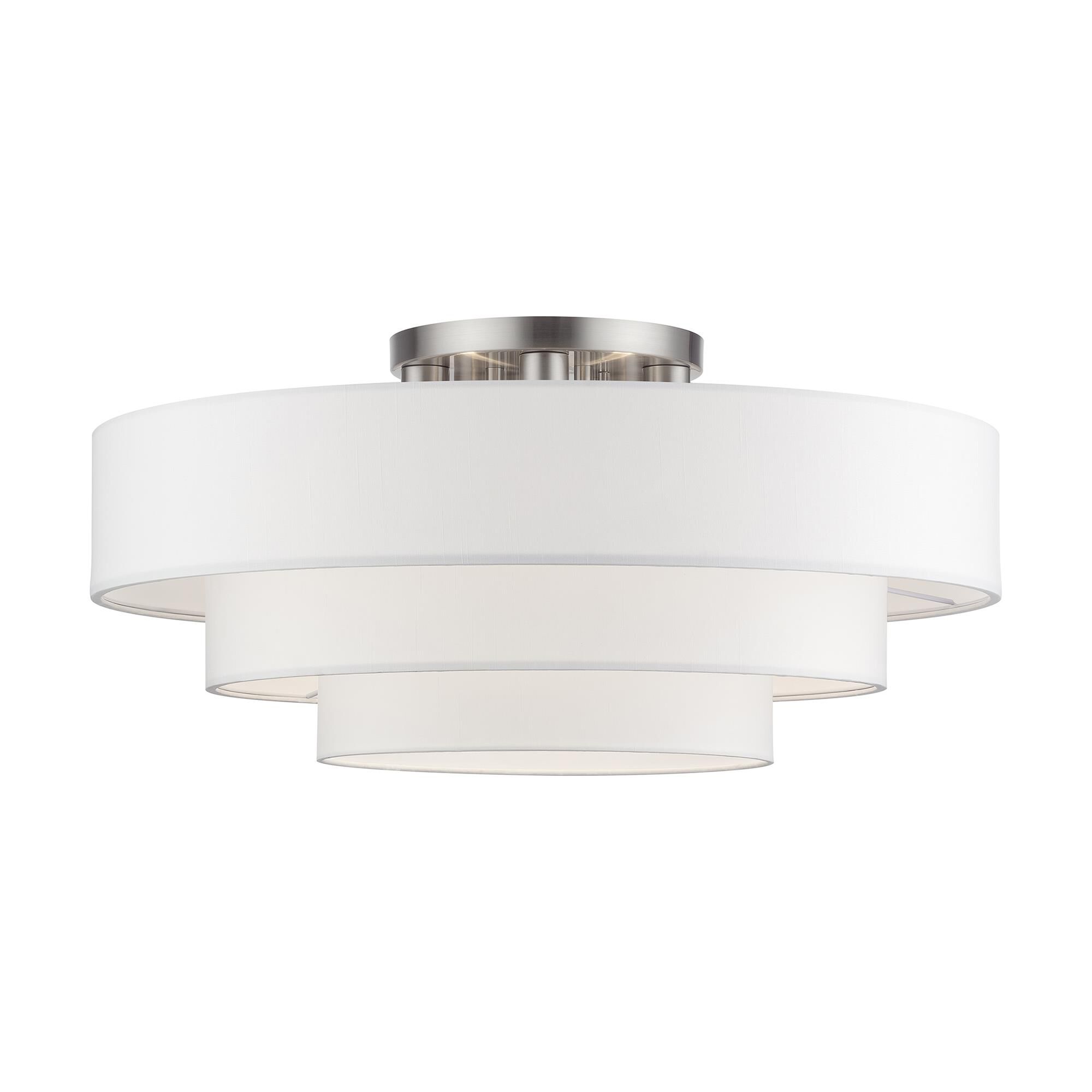 Manorwood 28 Inch Semi Flush Mount by Livex Lighting