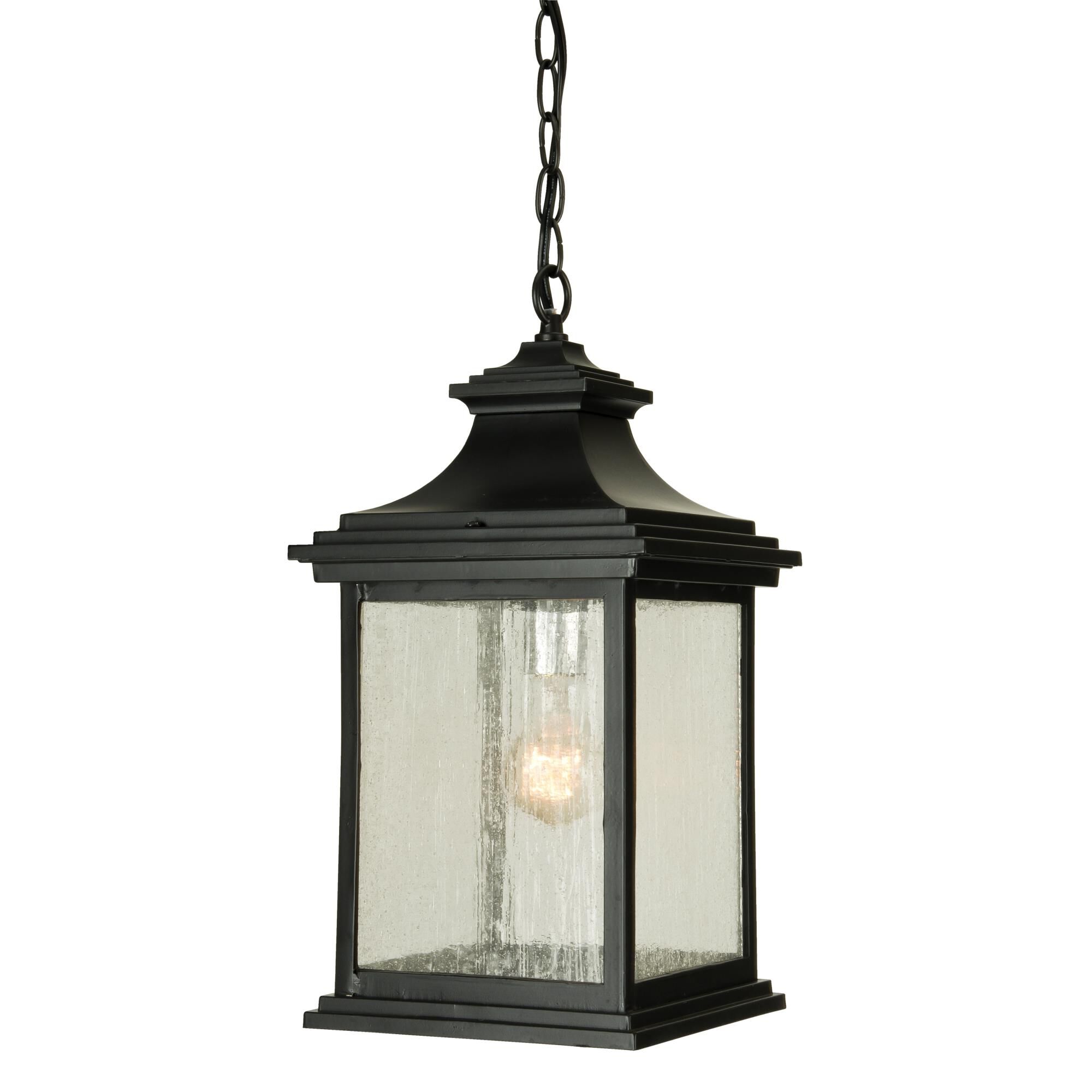 0.0 16 Inch Tall 1 Light Outdoor Hanging Lantern by Craftmade