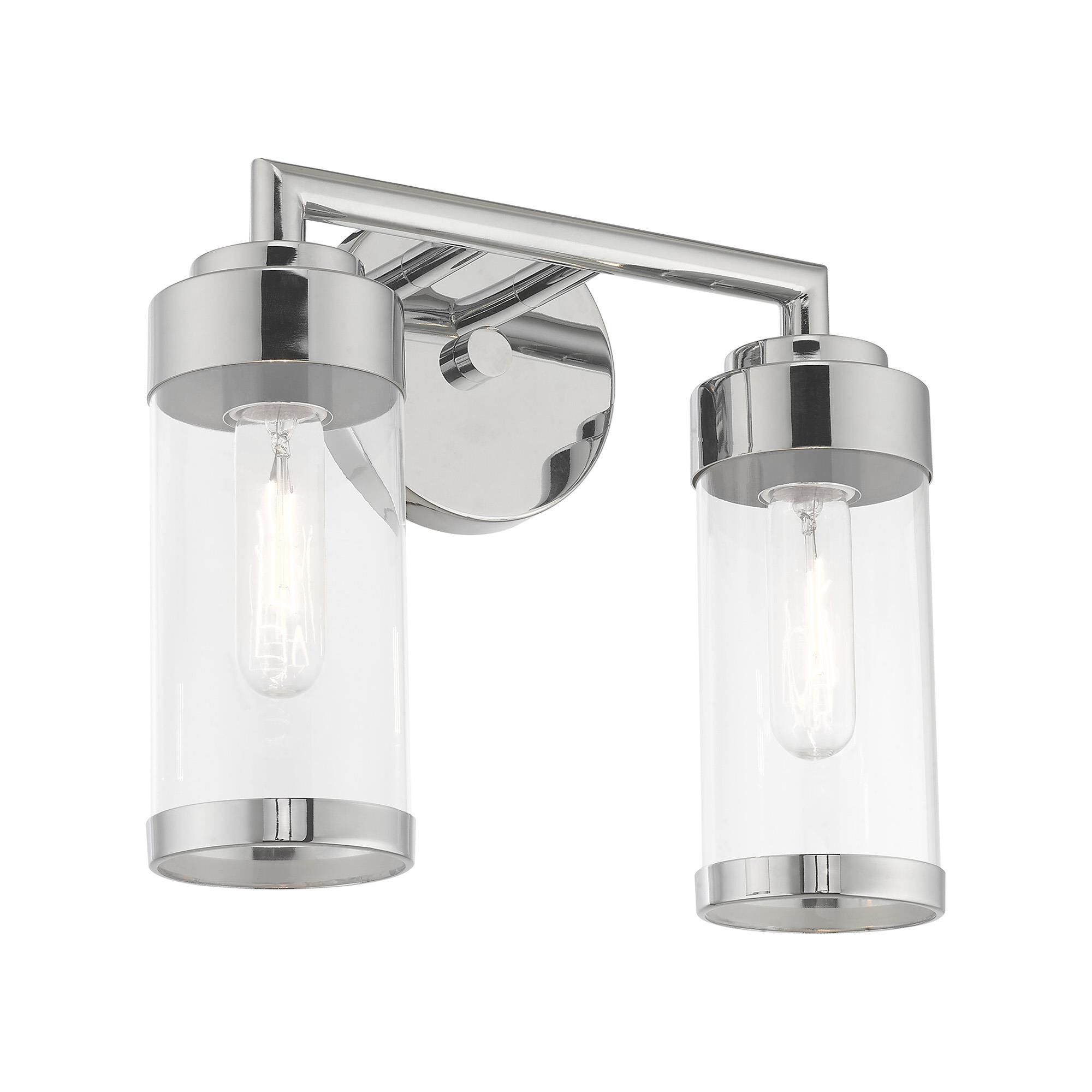Hillcrest 12 Inch 2 Light Bath Vanity Light by Livex Lighting