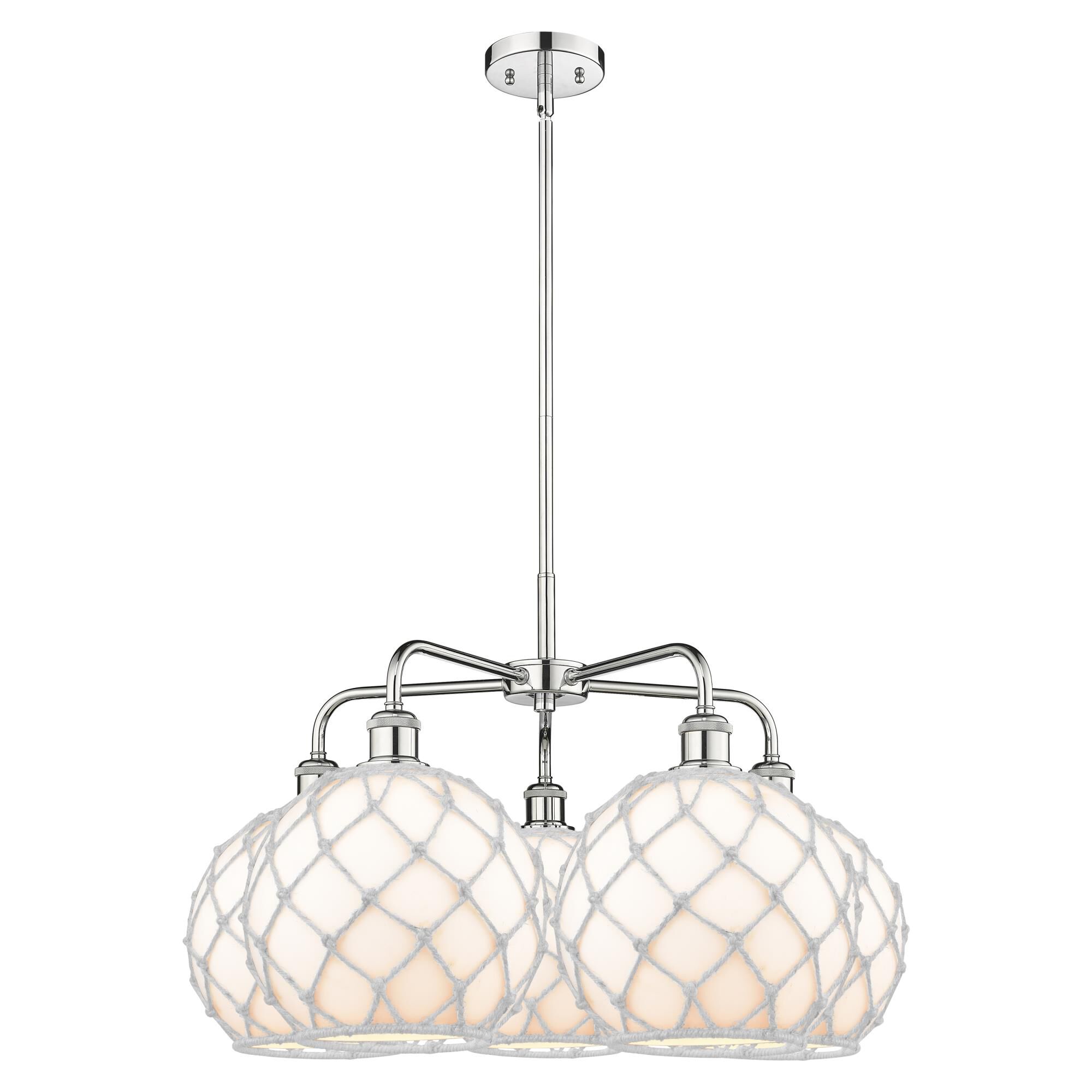 Bruno Marashlian Farmhouse Rope 29 Inch Chandelier by Innovations Lighting