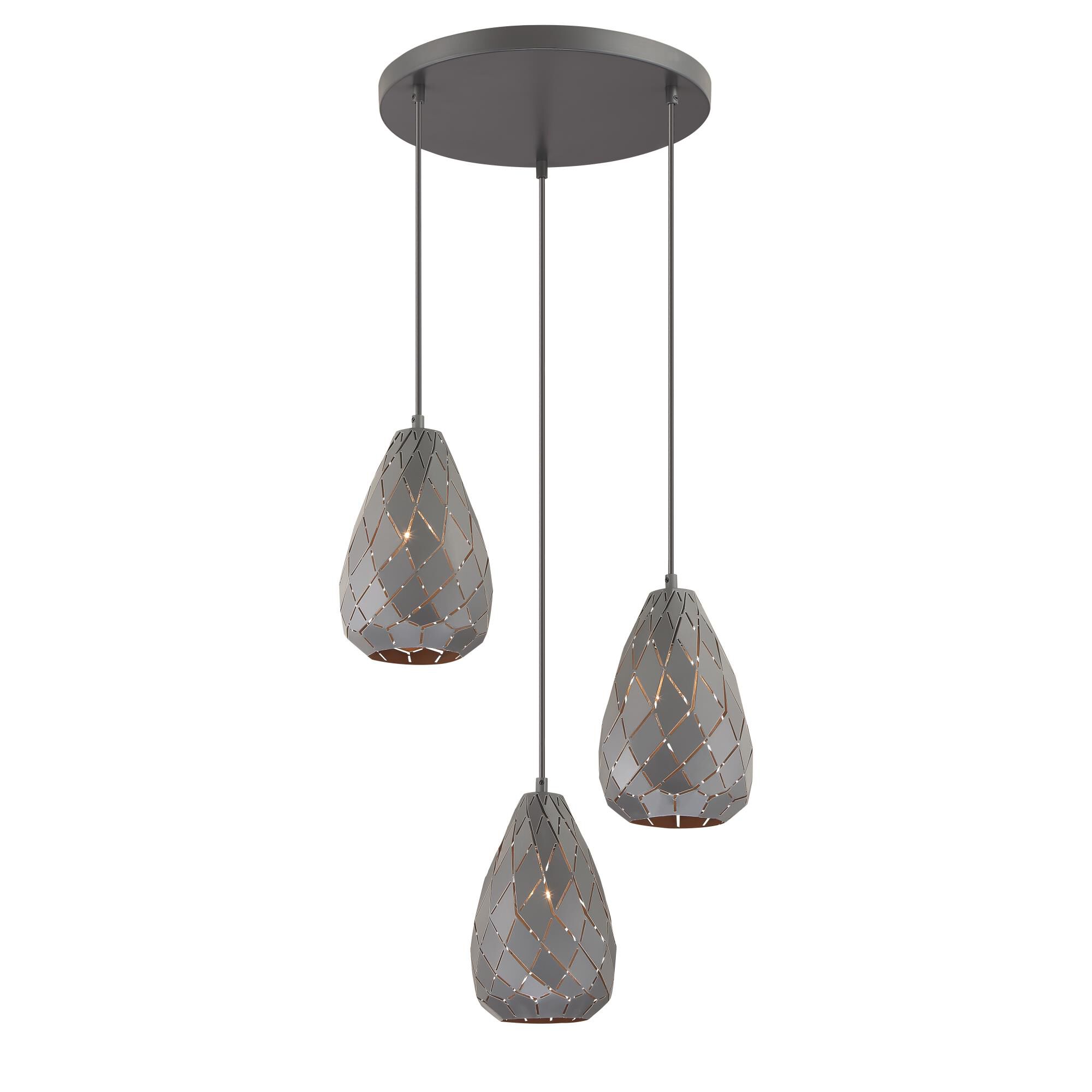 Arnsberg Onyx 20 Inch Multi Light Pendant