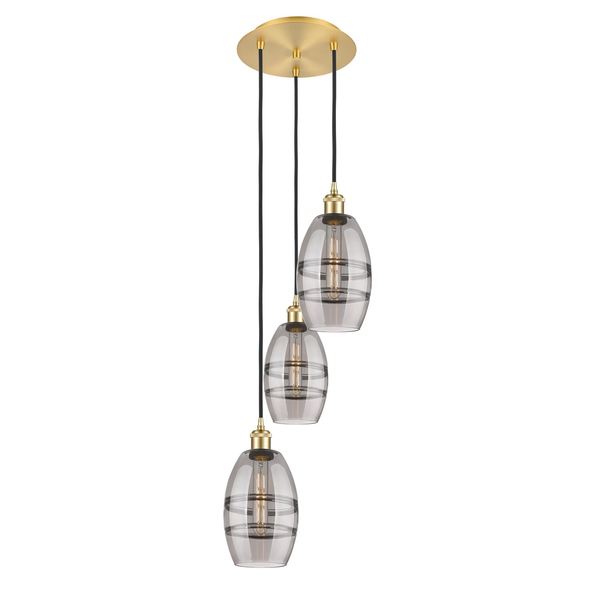 Bruno Marashlian Vaz 12 Inch Multi Light Pendant by Innovations Lighting