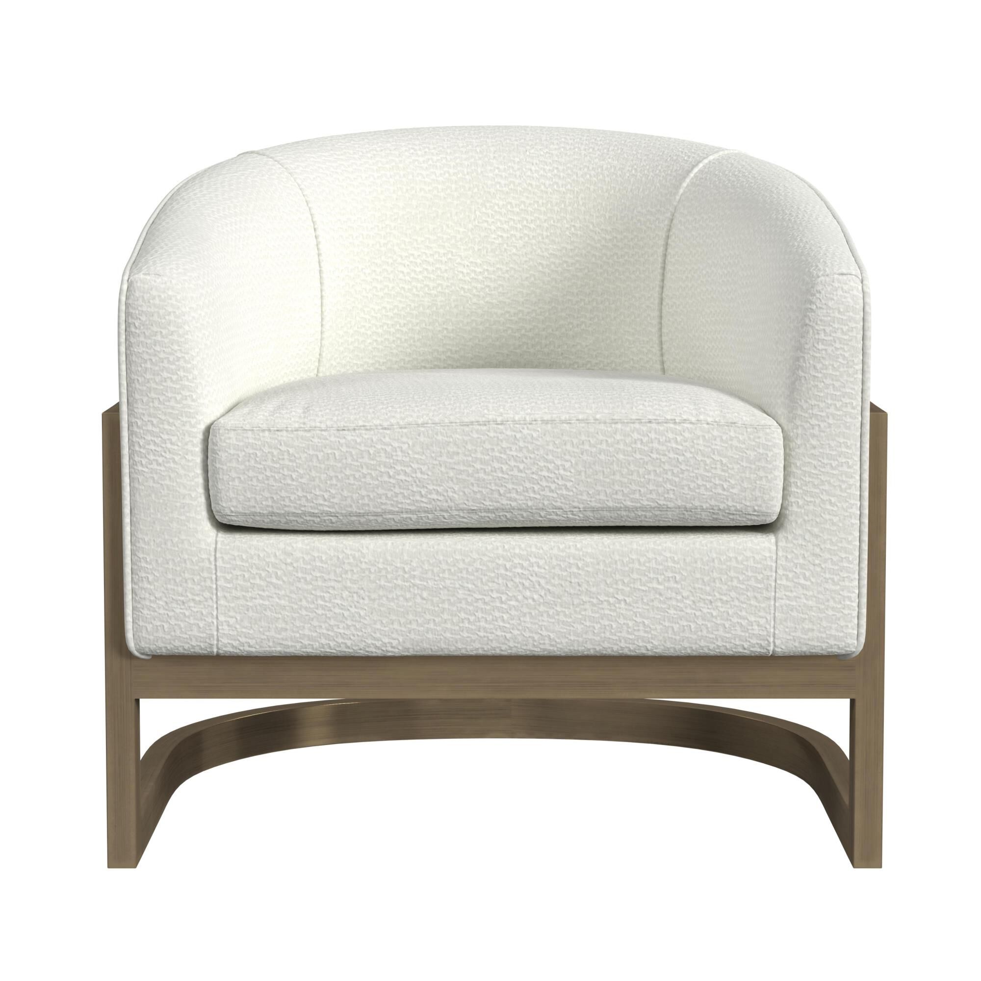 Neve 30 Inch Accent Chair by Bassett Mirror Company