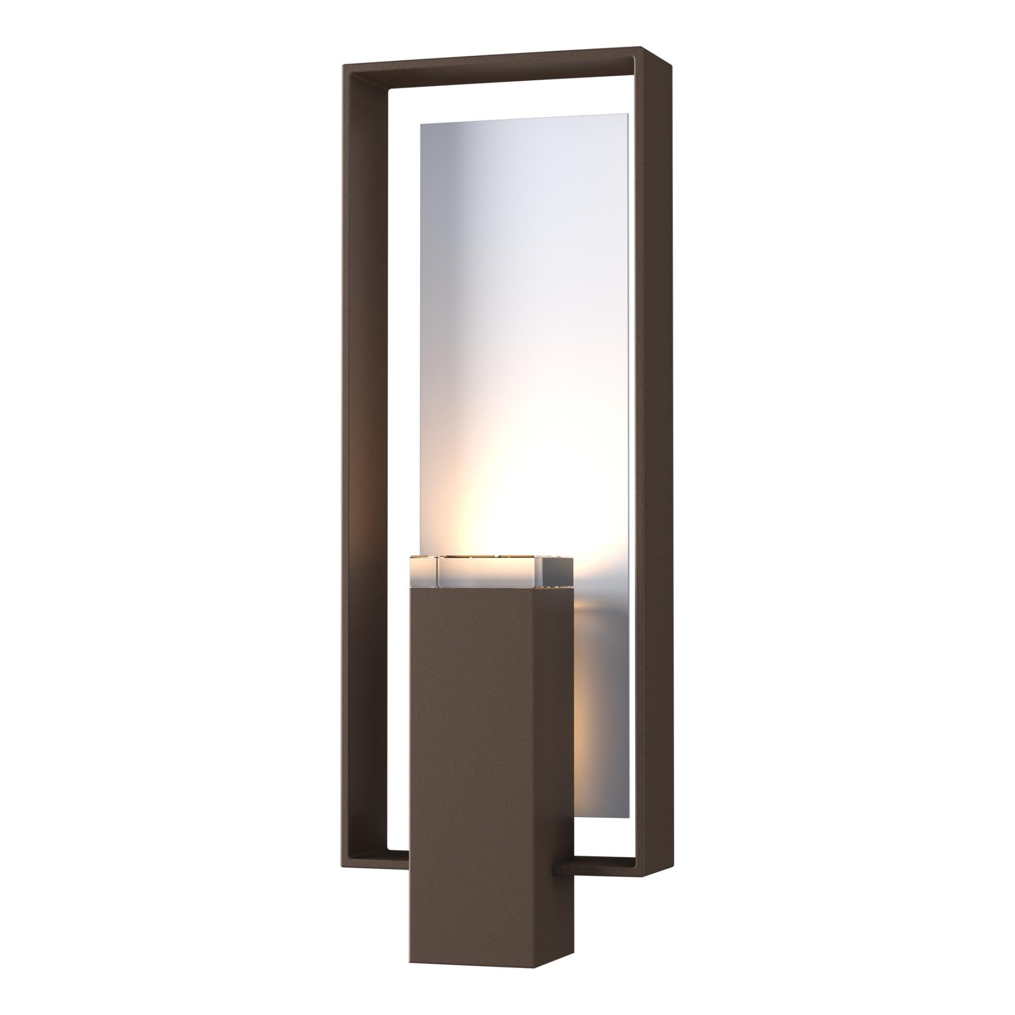 Shadow Box 21 Inch Tall 2 Light Outdoor Wall Light by Hubbardton Forge