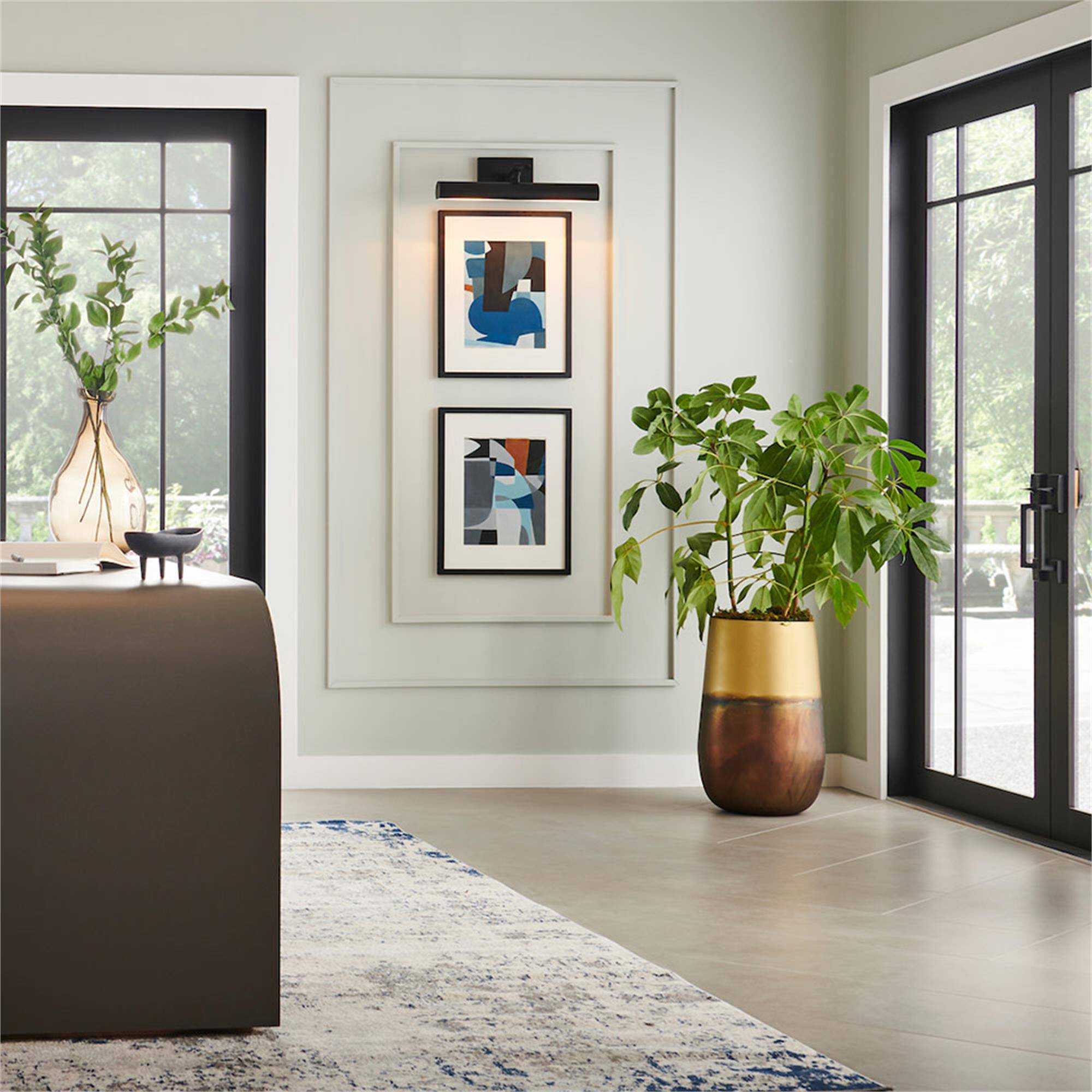 Shown in Black finish